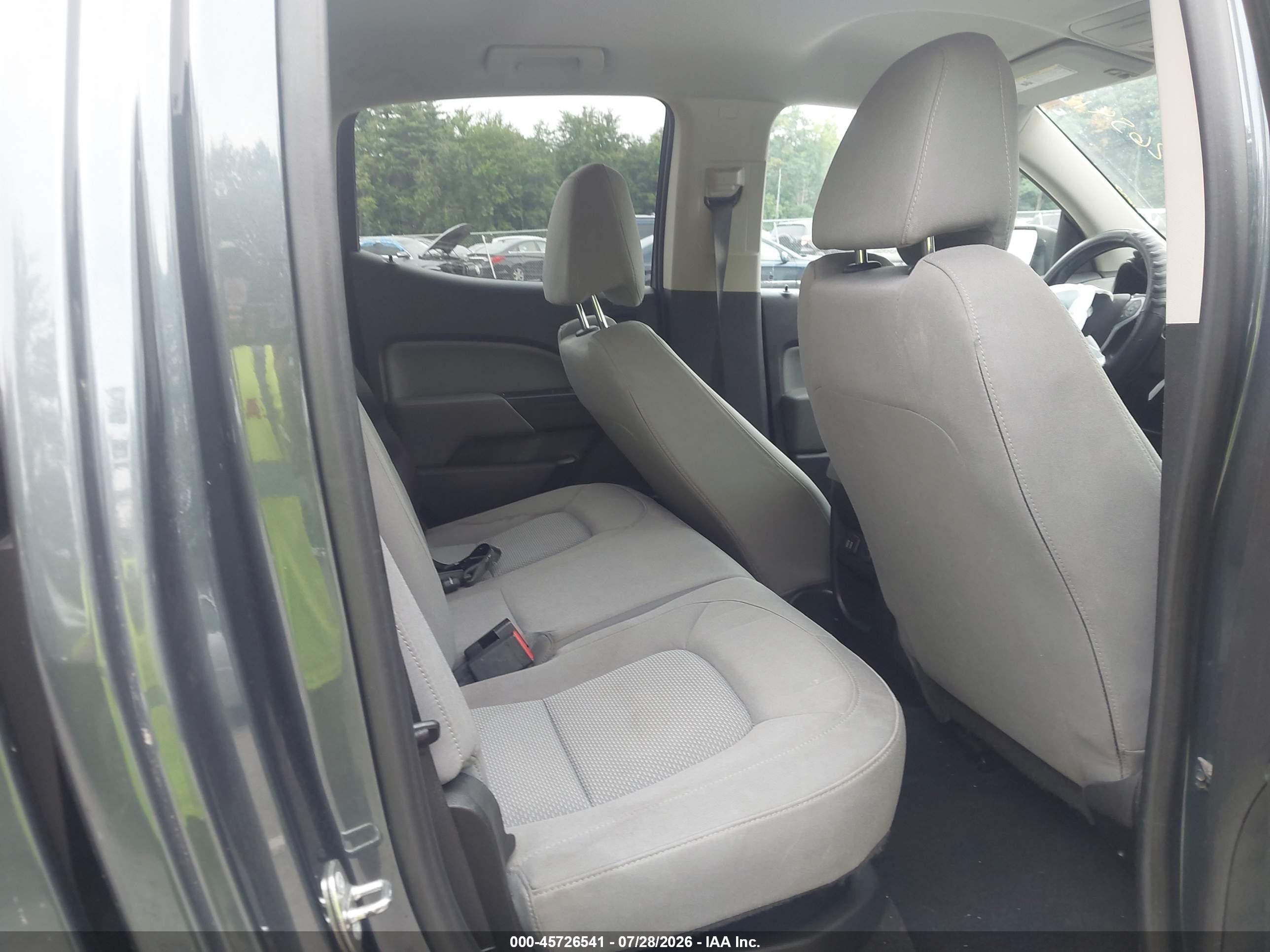 2015 Chevrolet Colorado Lt Gray vin: 1GCGTBE32F1233725