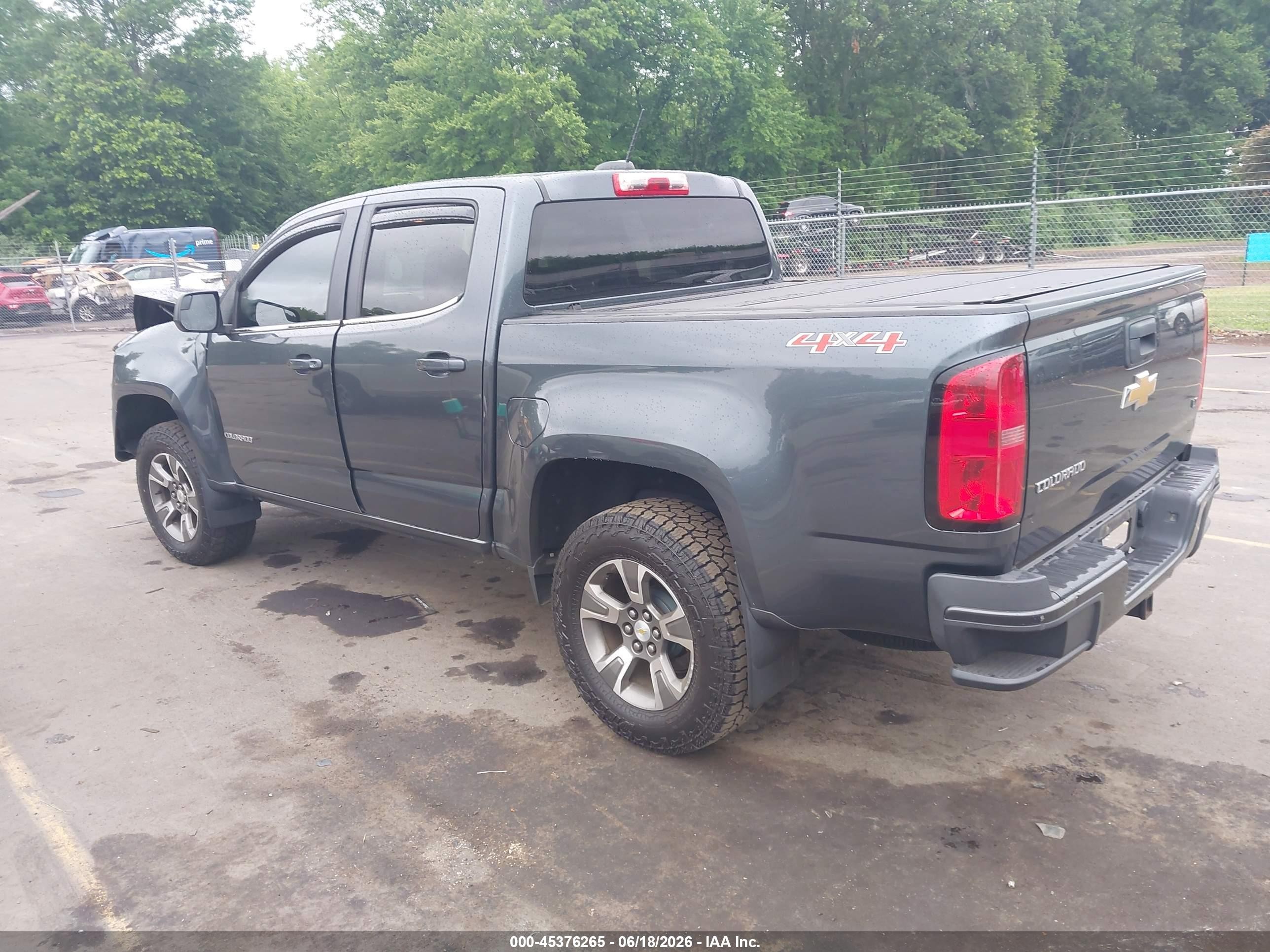 2015 Chevrolet Colorado 4wd Lt Gray vin: 1GCGTBE32F1235667