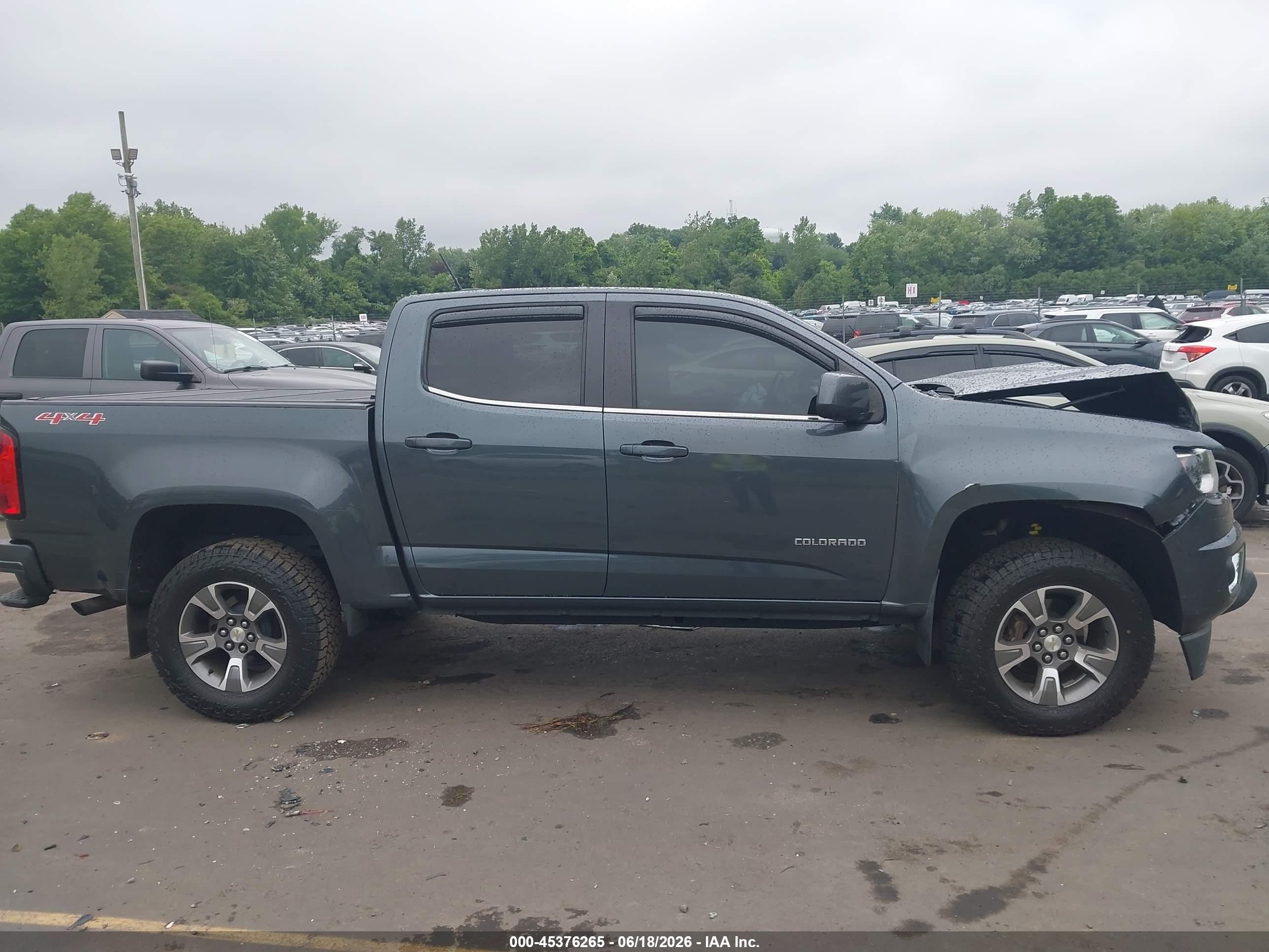 2015 Chevrolet Colorado 4wd Lt Gray vin: 1GCGTBE32F1235667