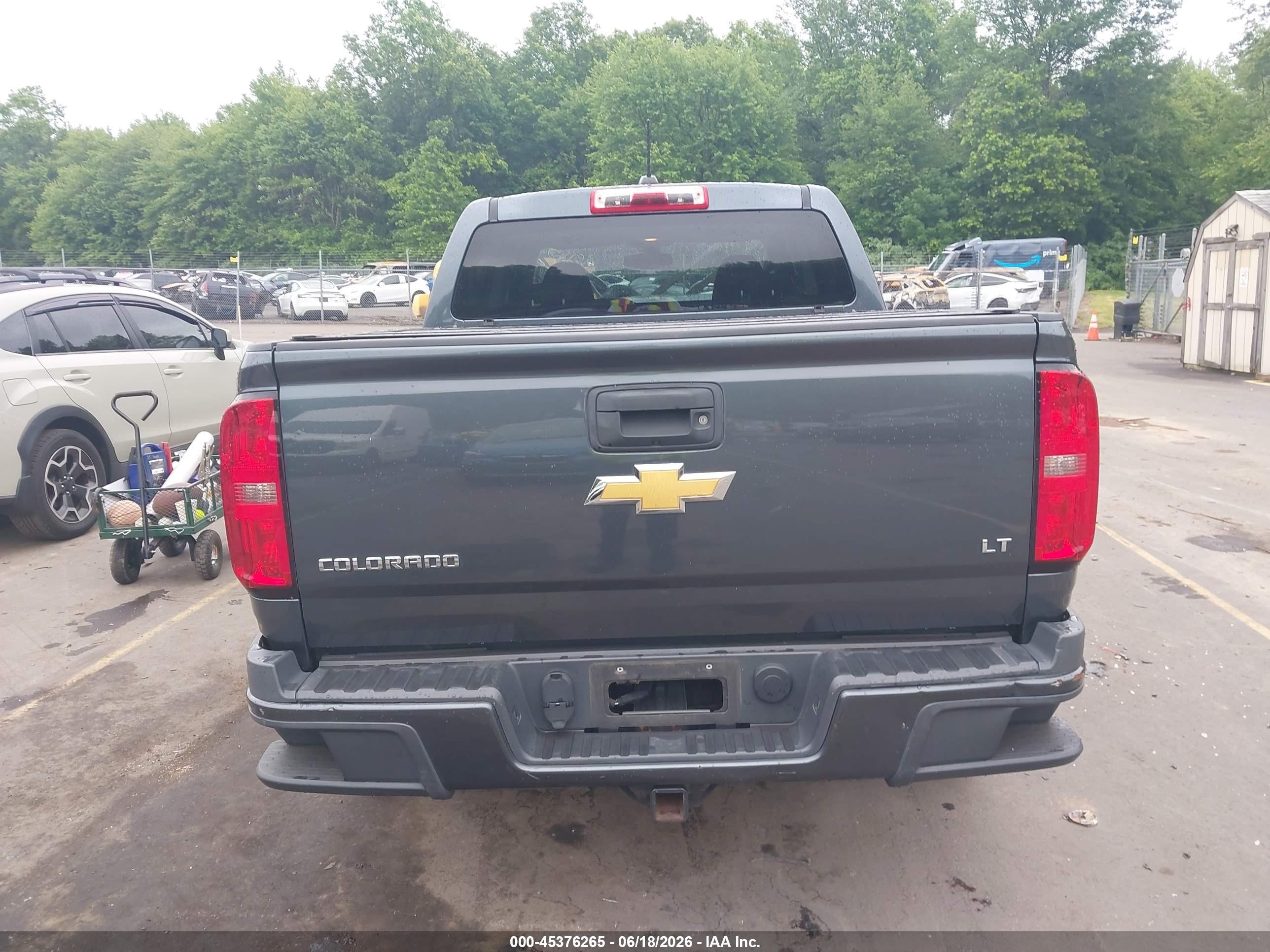 2015 Chevrolet Colorado 4wd Lt Gray vin: 1GCGTBE32F1235667