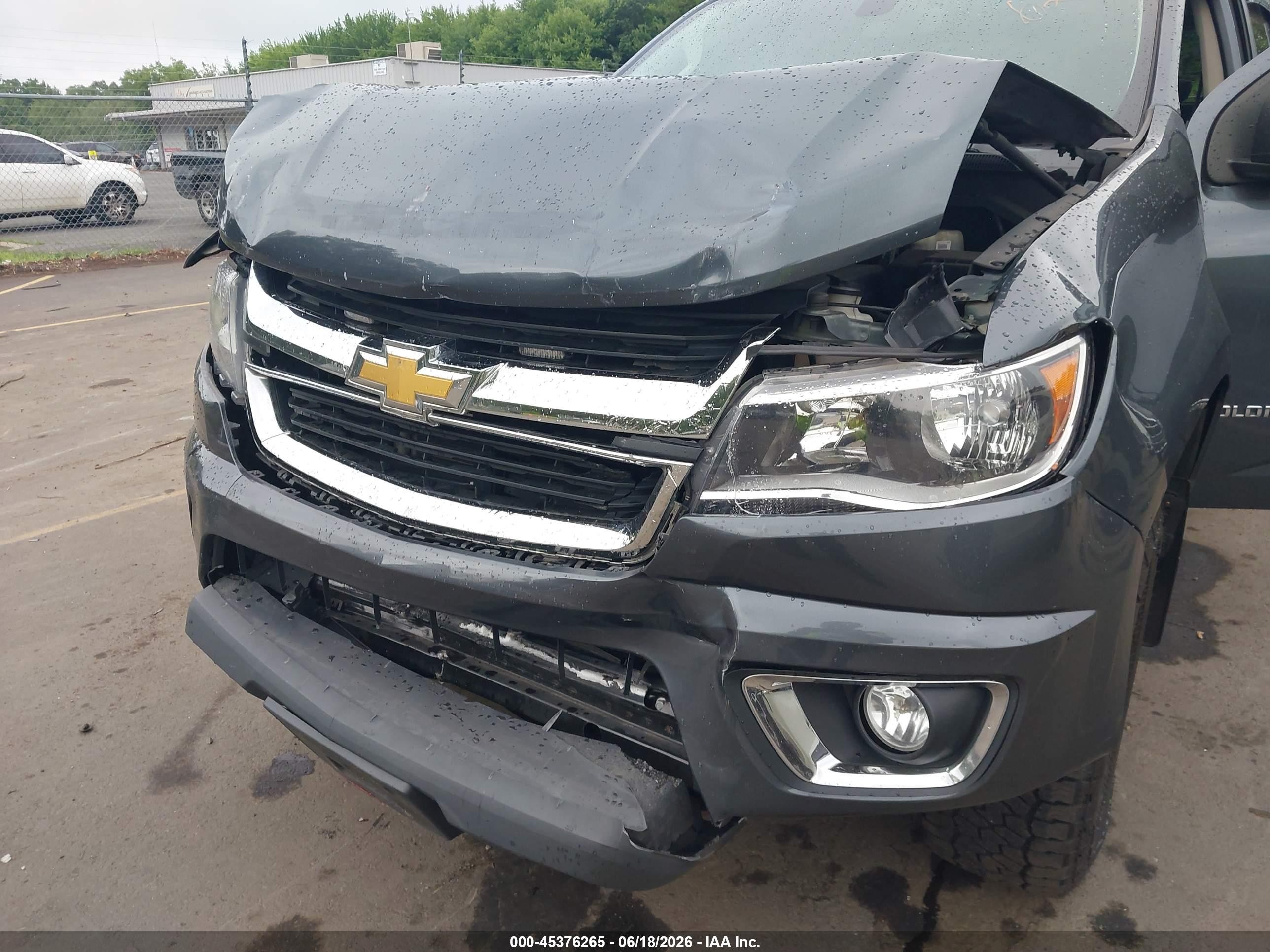 2015 Chevrolet Colorado 4wd Lt Gray vin: 1GCGTBE32F1235667