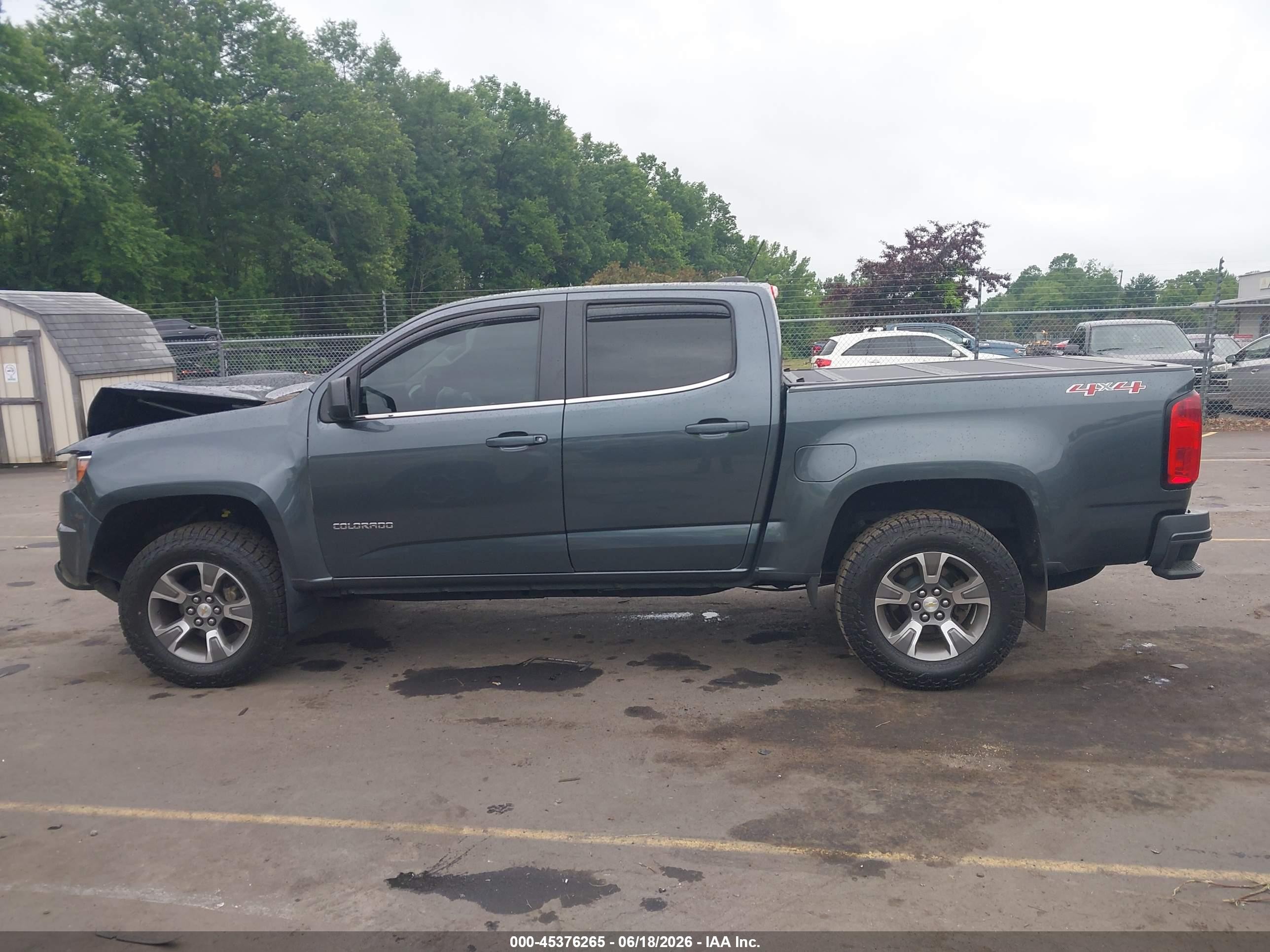 2015 Chevrolet Colorado 4wd Lt Gray vin: 1GCGTBE32F1235667