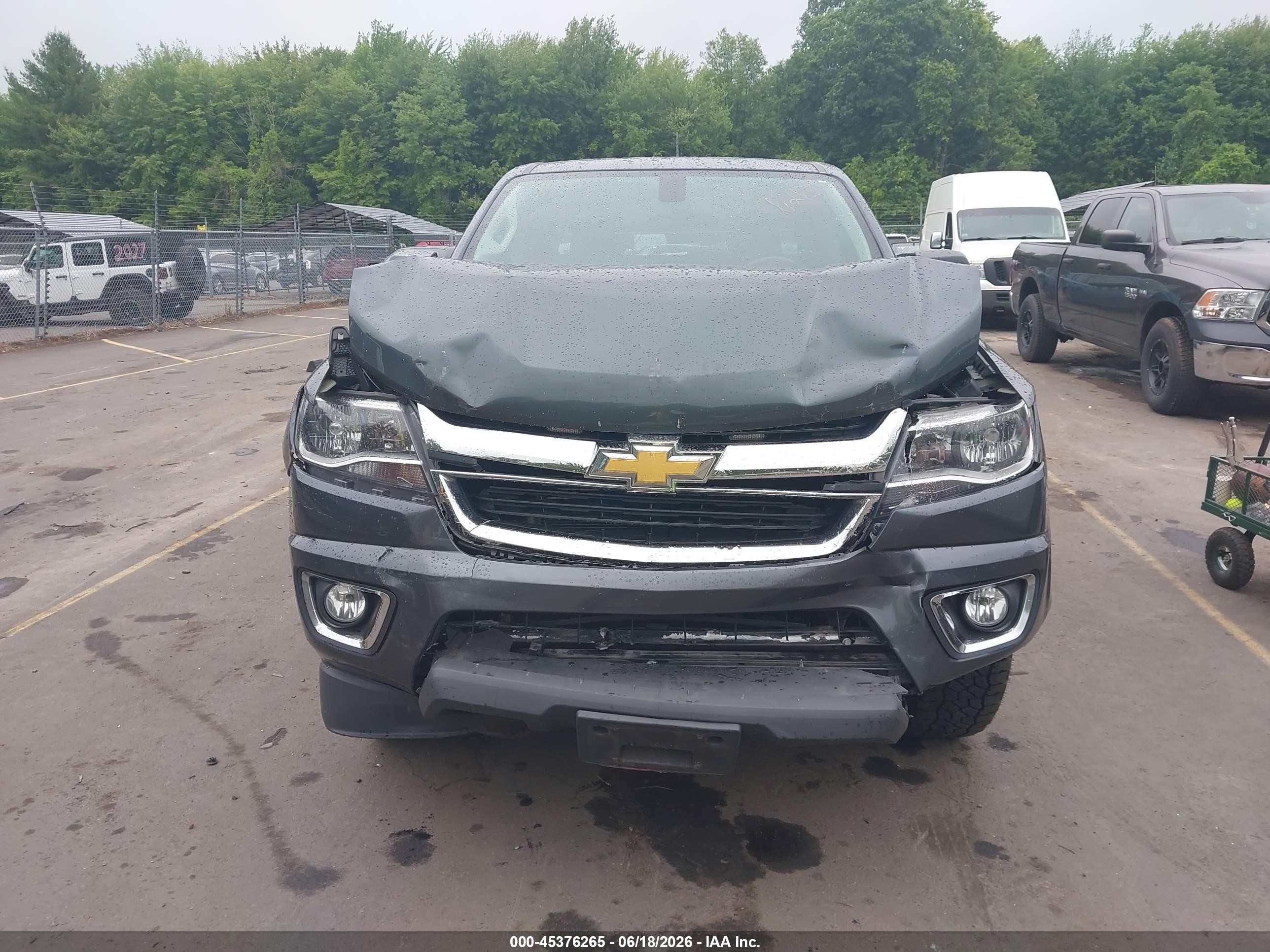 2015 Chevrolet Colorado 4wd Lt Gray vin: 1GCGTBE32F1235667