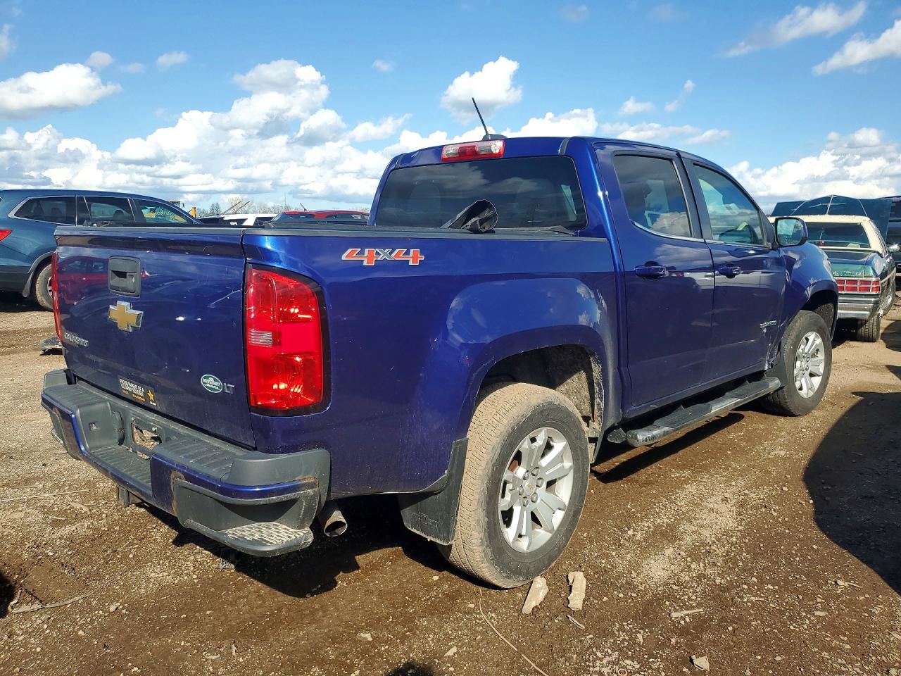 2015 Chevrolet Colorado Lt Blue vin: 1GCGTBE32F1238696