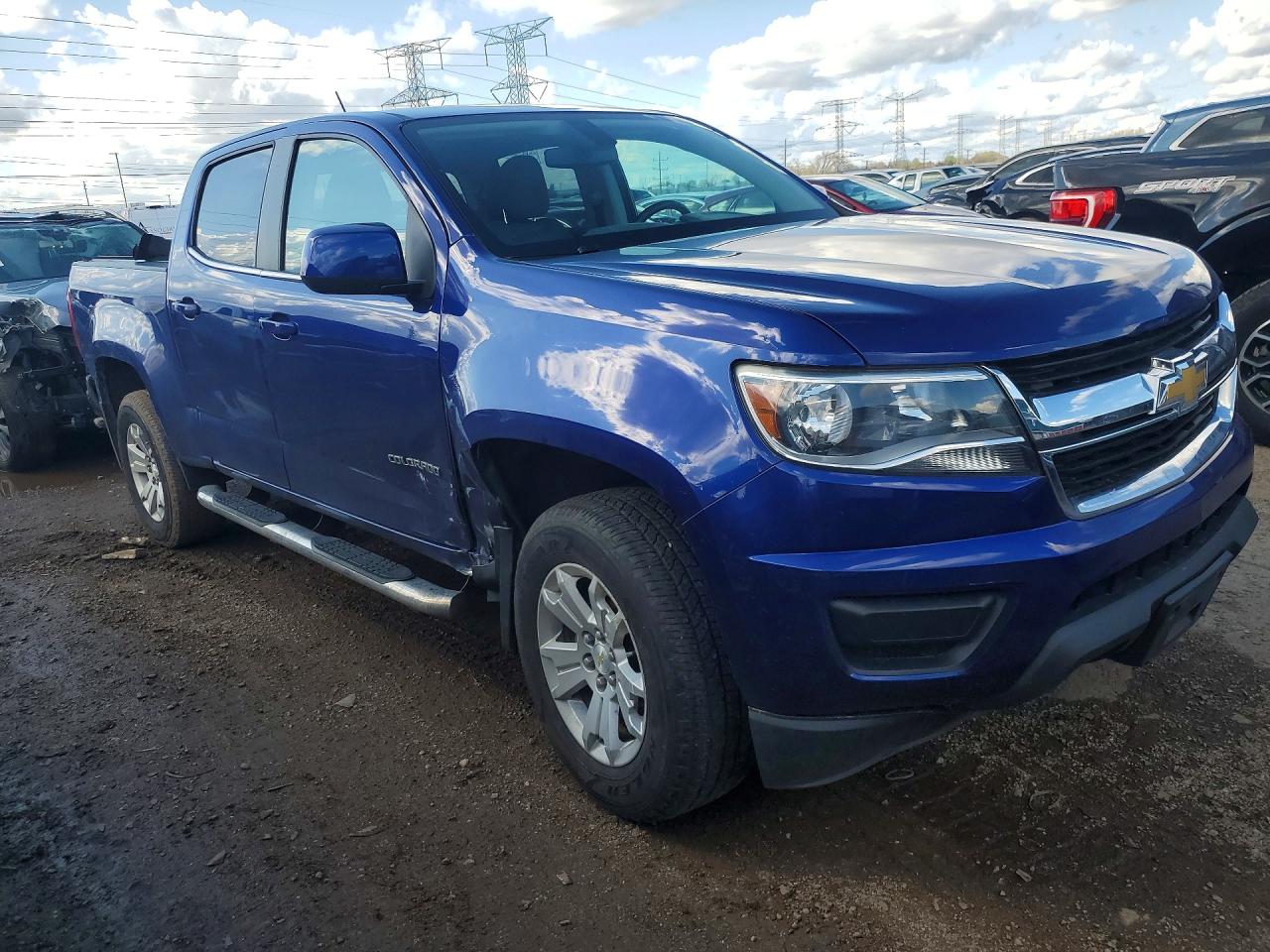 2015 Chevrolet Colorado Lt Blue vin: 1GCGTBE32F1238696