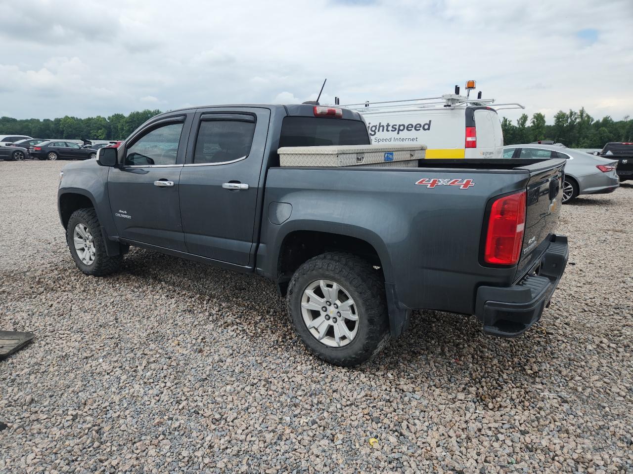 2015 Chevrolet Colorado Lt Gray vin: 1GCGTBE33F1261081