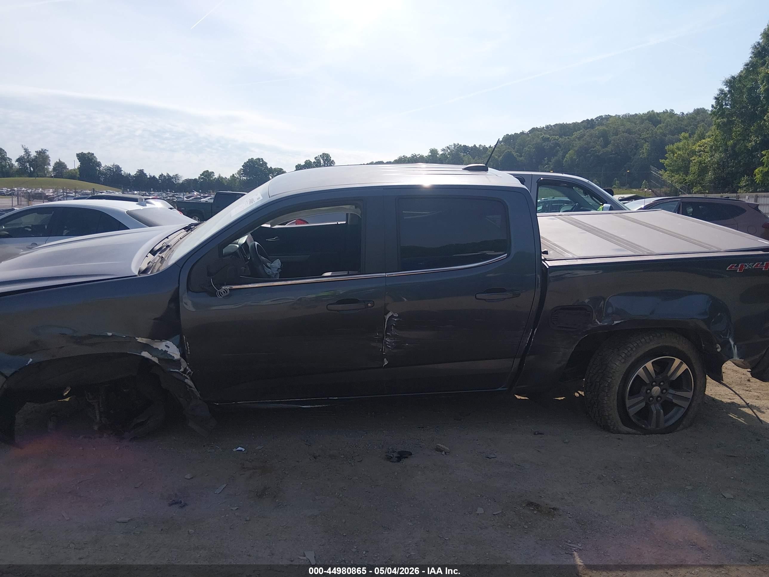 2015 Chevrolet Colorado Lt Серый vin: 1GCGTBE35F1182351