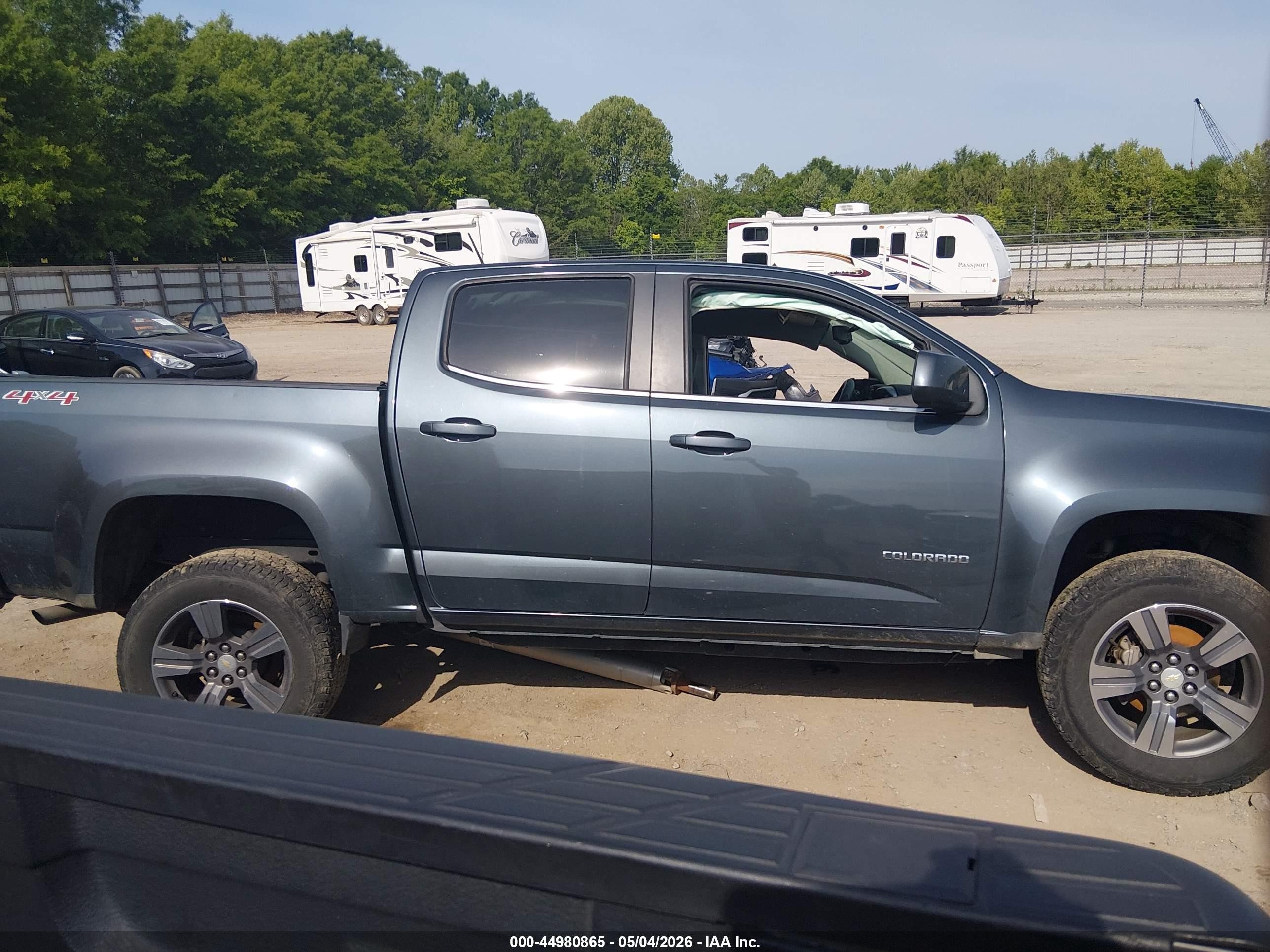 2015 Chevrolet Colorado Lt Серый vin: 1GCGTBE35F1182351