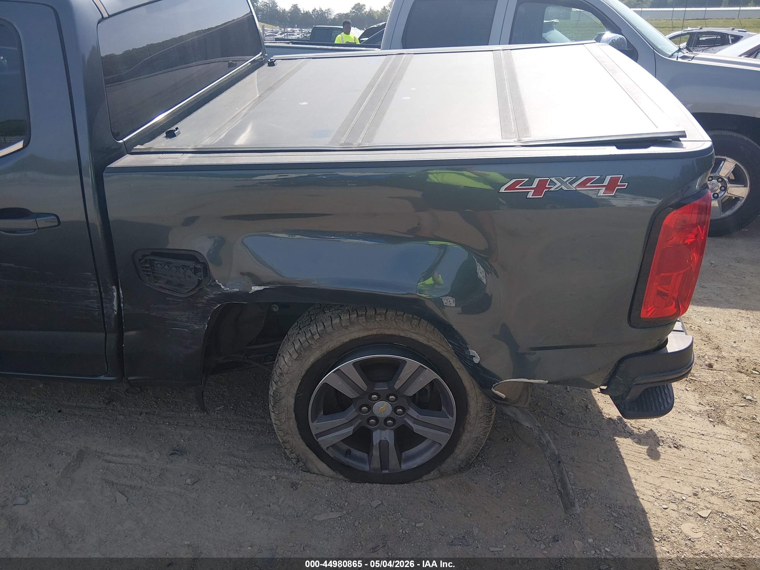 2015 Chevrolet Colorado Lt Серый vin: 1GCGTBE35F1182351