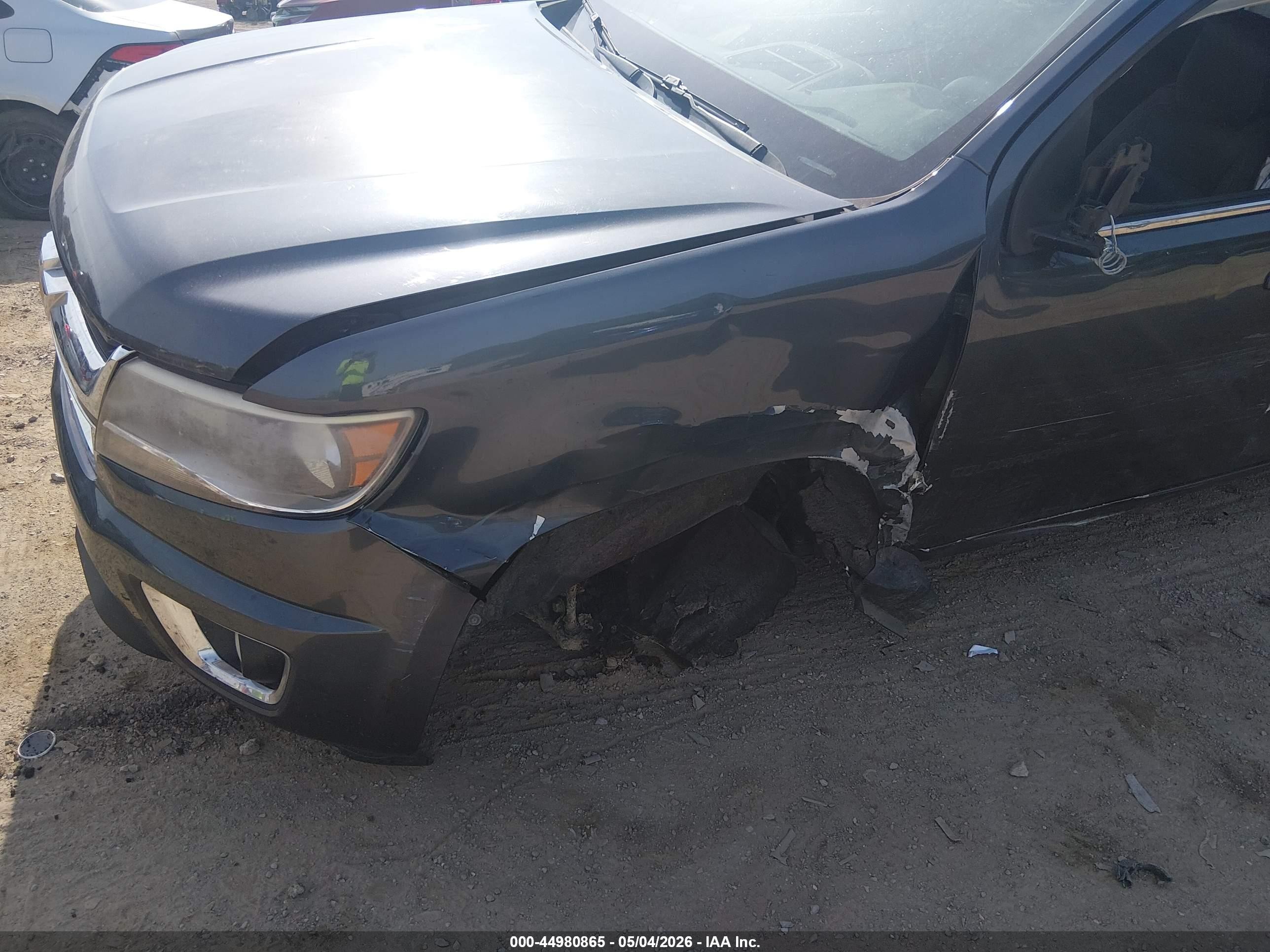 2015 Chevrolet Colorado Lt Серый vin: 1GCGTBE35F1182351