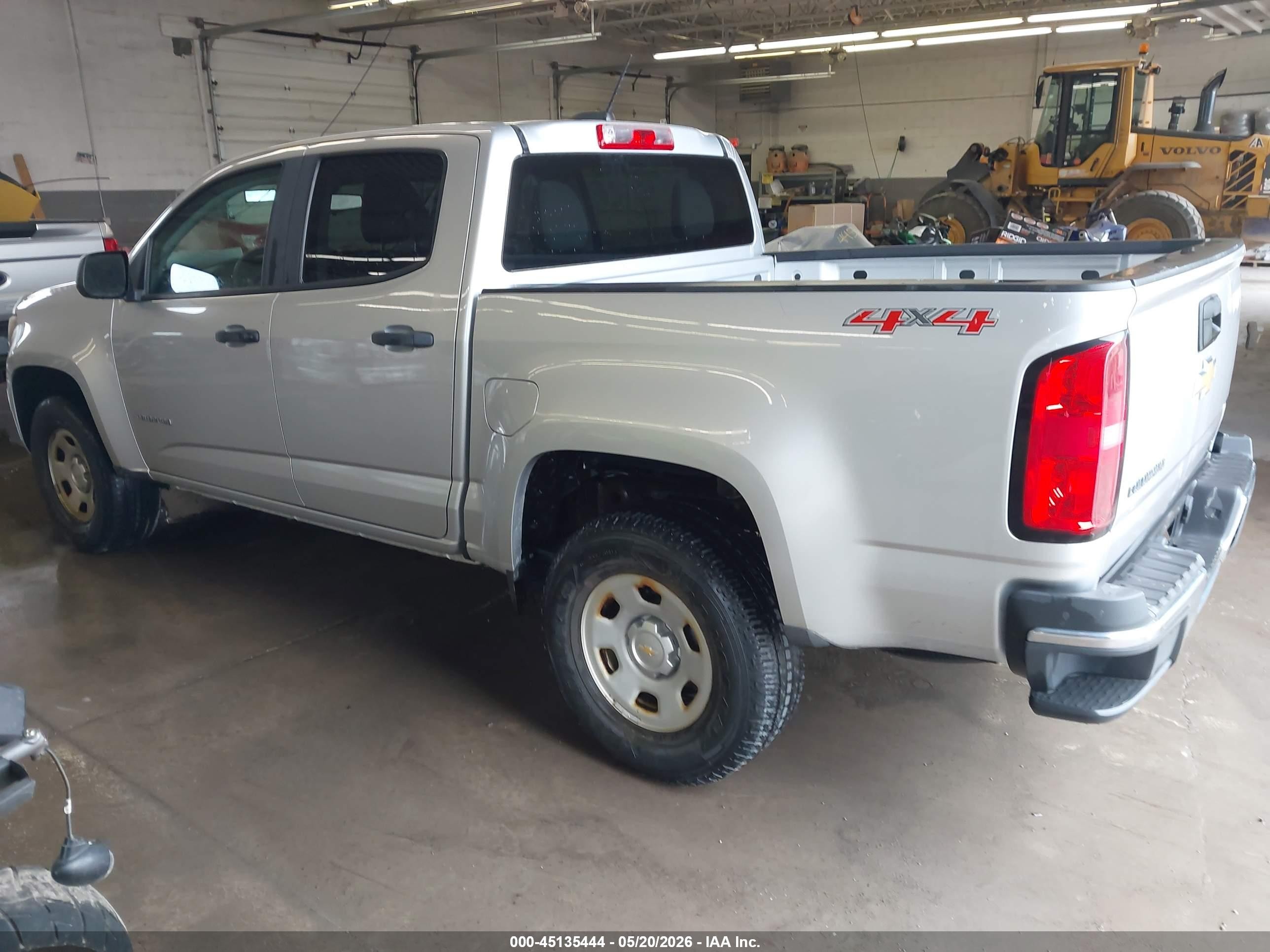 2016 Chevrolet Colorado Wt Silver vin: 1GCGTBE35G1229153