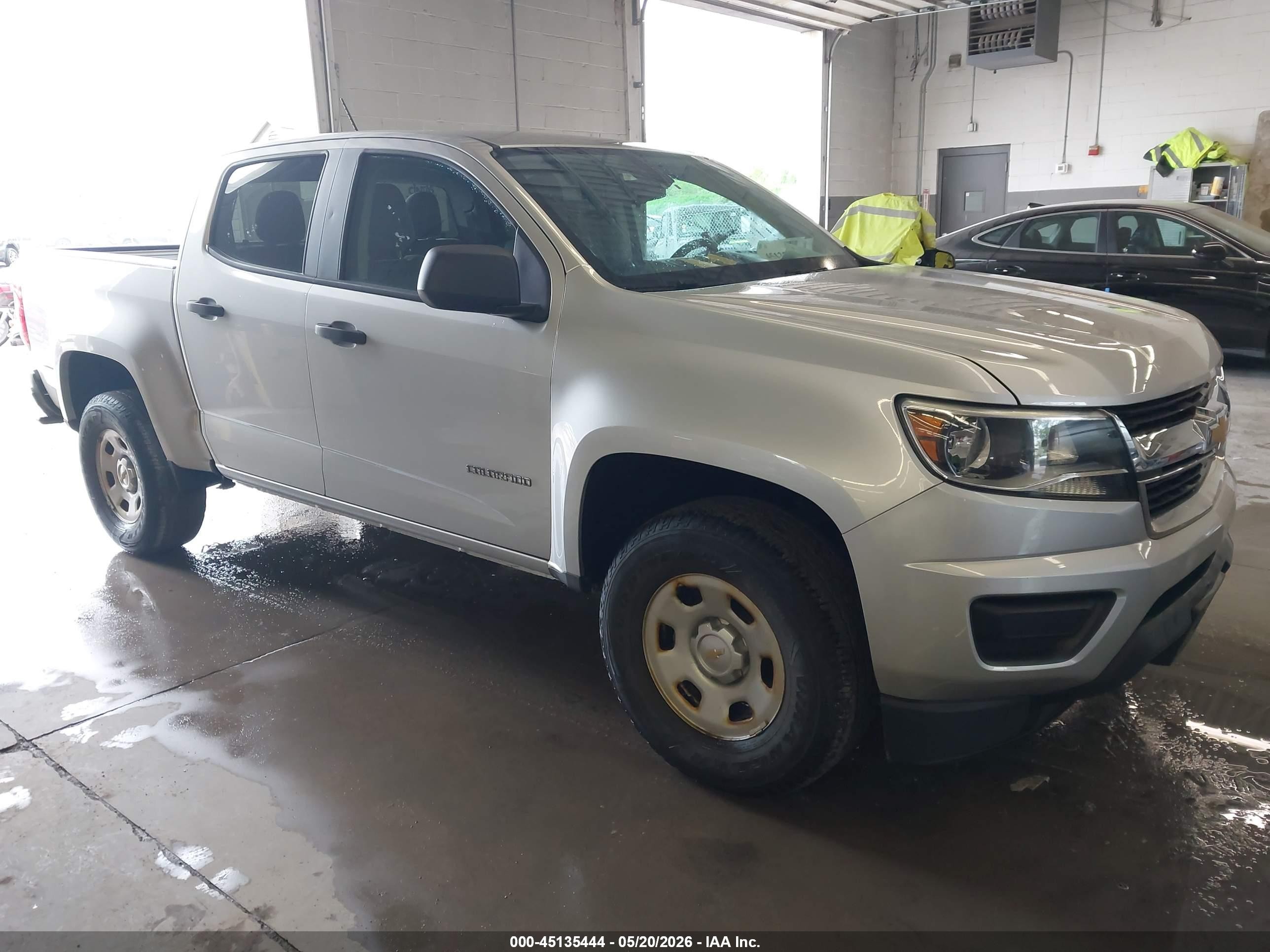 2016 Chevrolet Colorado Wt Silver vin: 1GCGTBE35G1229153