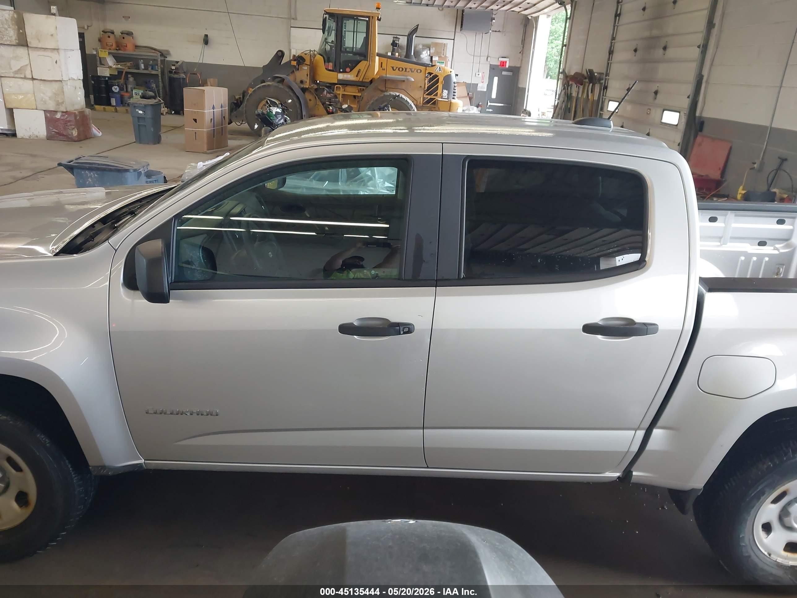 2016 Chevrolet Colorado Wt Silver vin: 1GCGTBE35G1229153