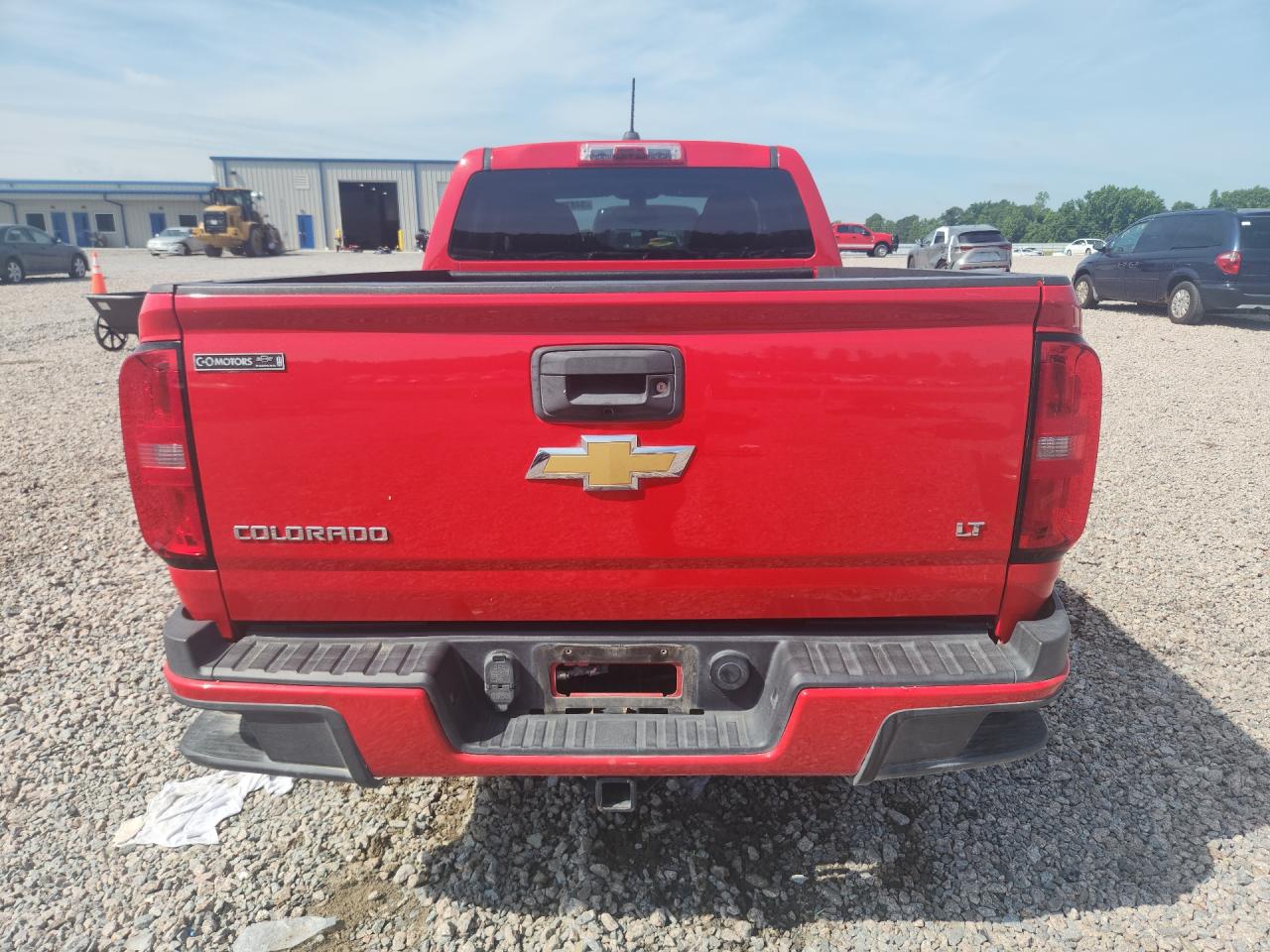 2015 Chevrolet Colorado Lt Red vin: 1GCGTBE36F1145292