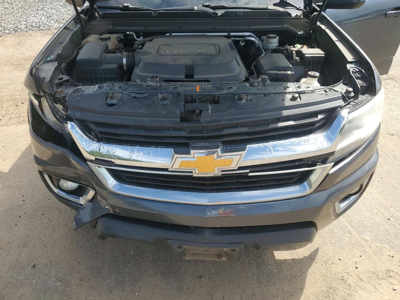 2015 Chevrolet Colorado Серый vin: 1GCGTBE36F1153229