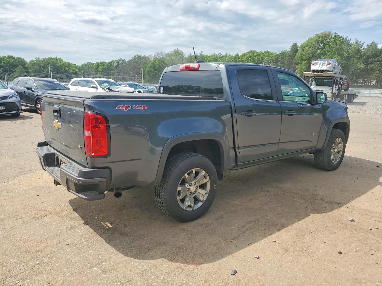 2015 Chevrolet Colorado Серый vin: 1GCGTBE36F1153229