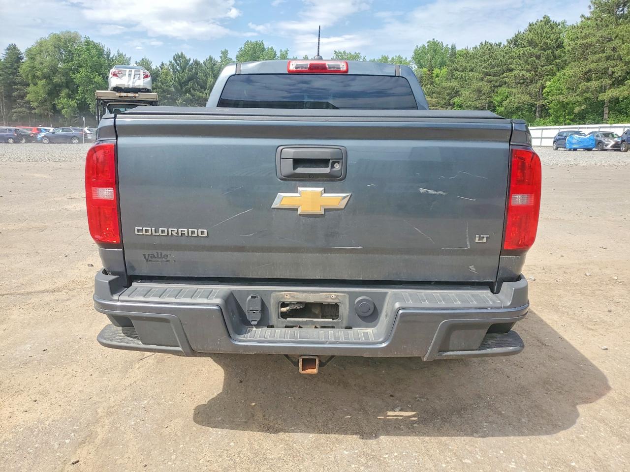 2015 Chevrolet Colorado Серый vin: 1GCGTBE36F1153229