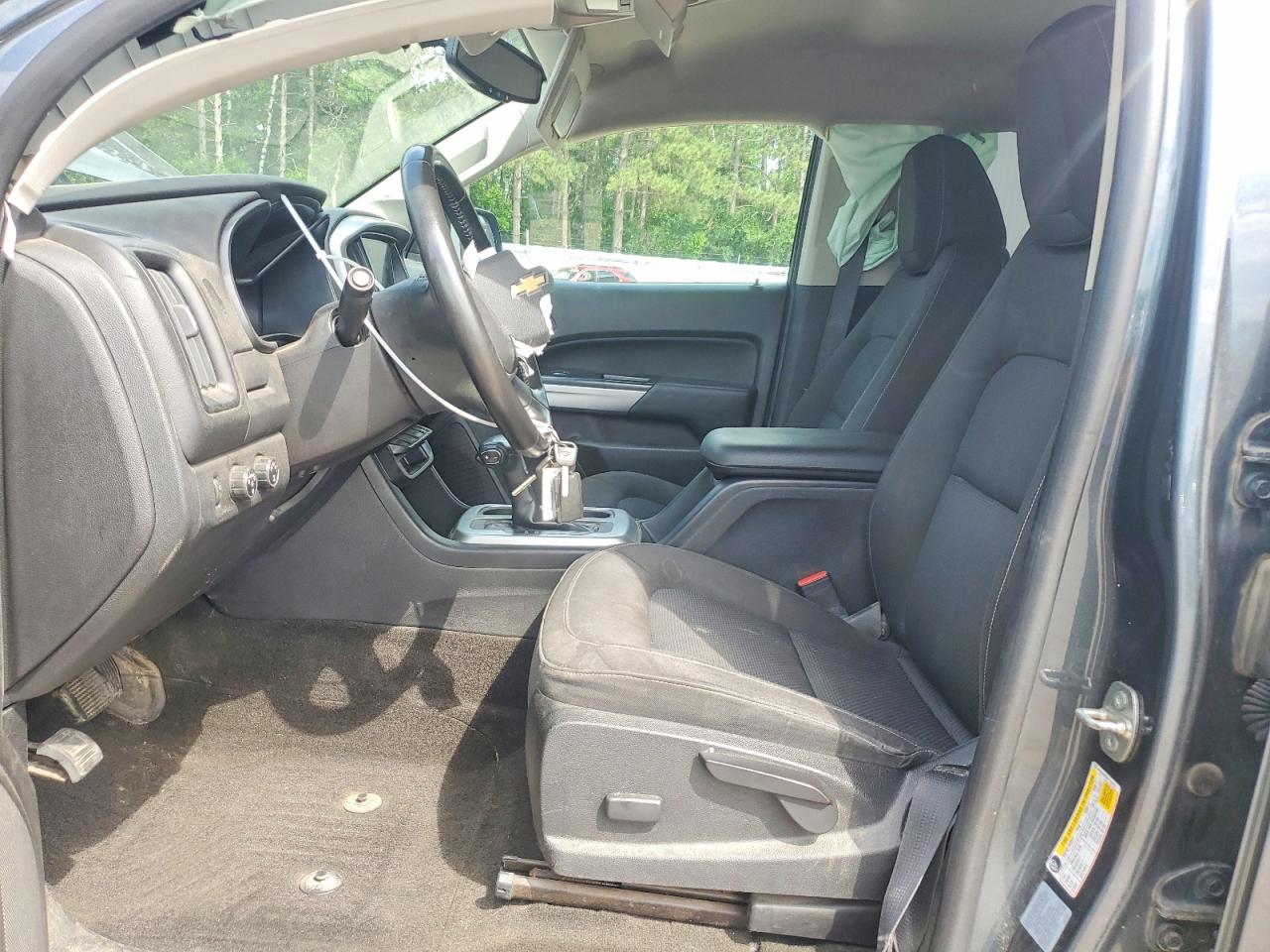 2015 Chevrolet Colorado Серый vin: 1GCGTBE36F1153229