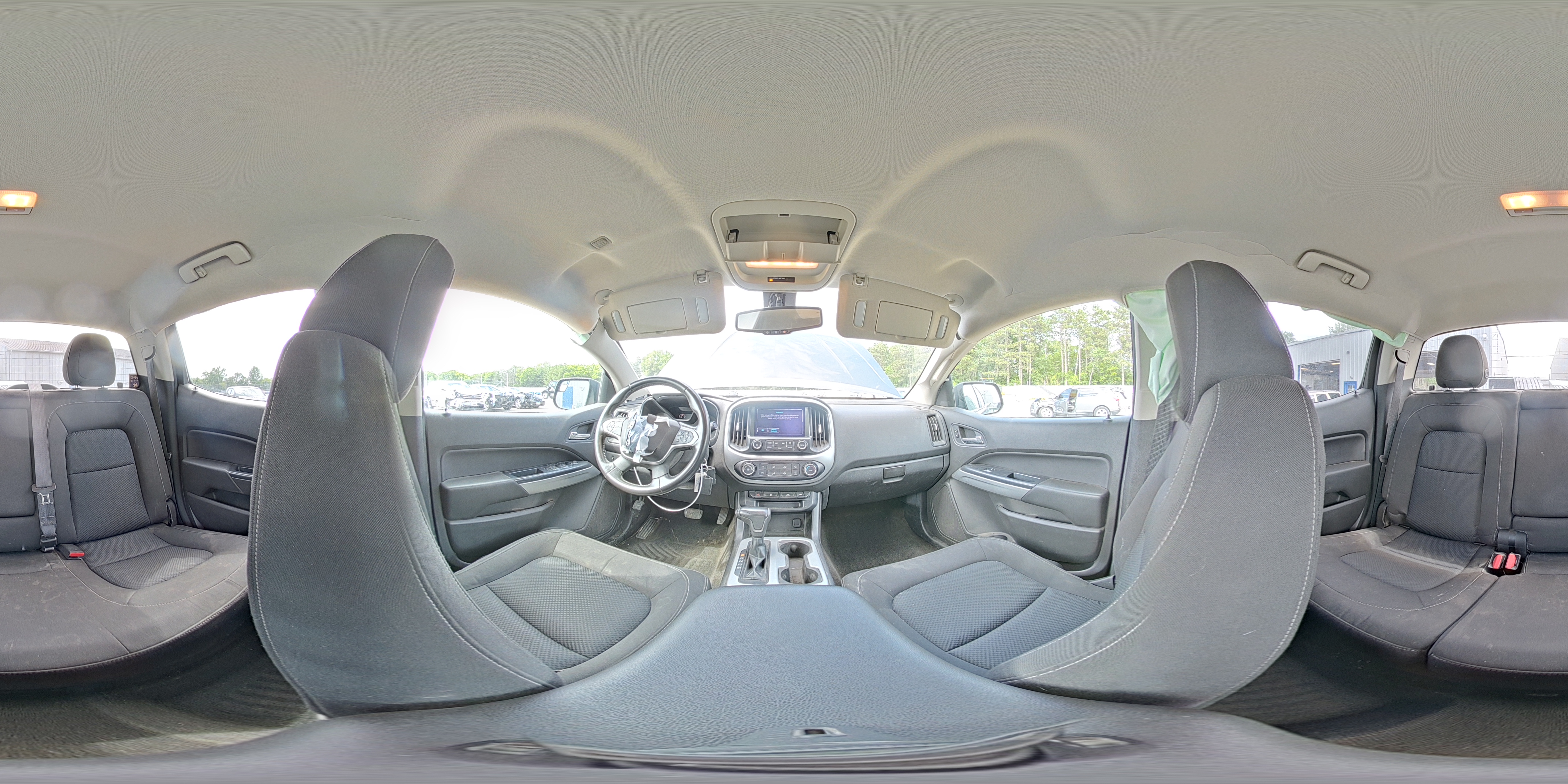 2015 Chevrolet Colorado Серый vin: 1GCGTBE36F1153229