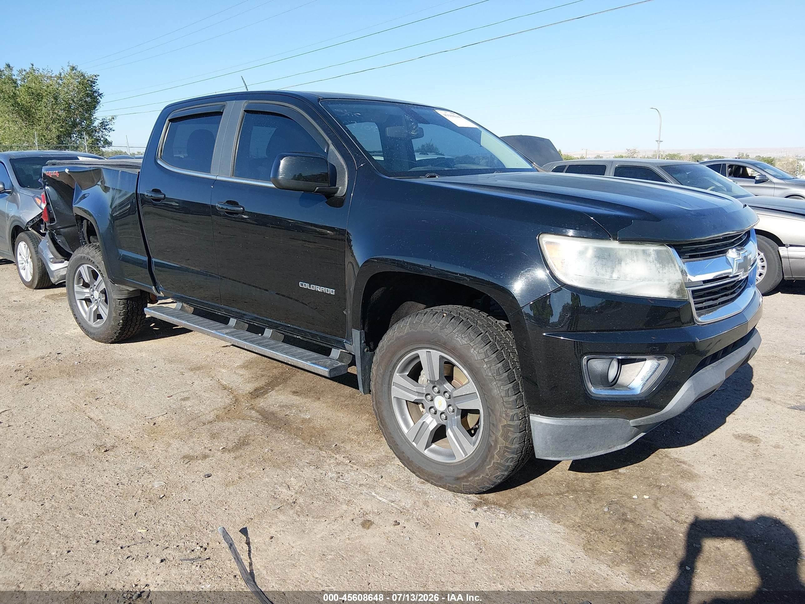 2015 Chevrolet Colorado 4wd Lt/lt Black vin: 1GCGTBE38F1124248