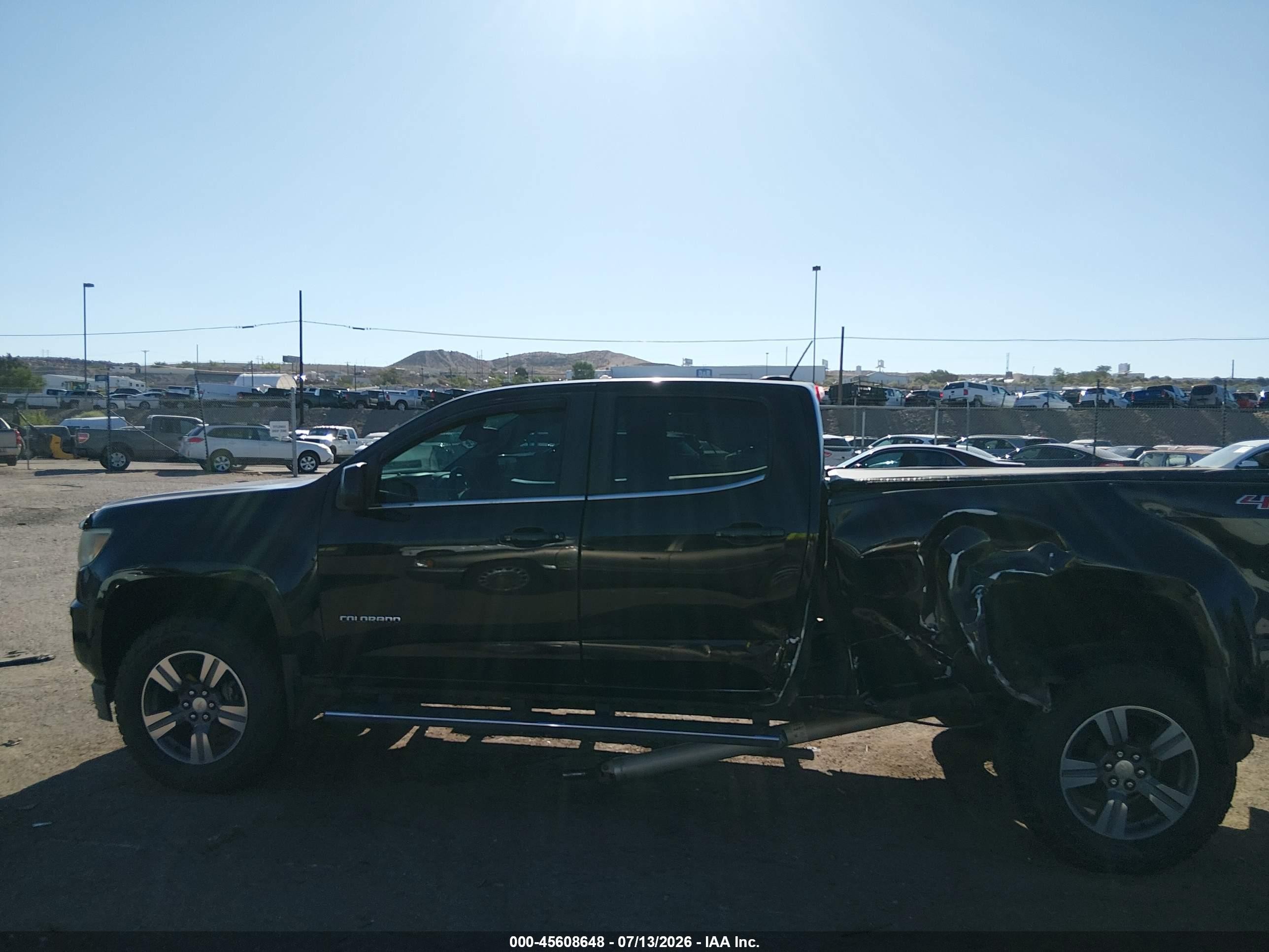 2015 Chevrolet Colorado 4wd Lt/lt Black vin: 1GCGTBE38F1124248