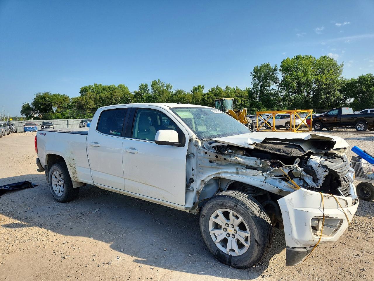 2015 Chevrolet Colorado Lt White vin: 1GCGTBE39F1181879