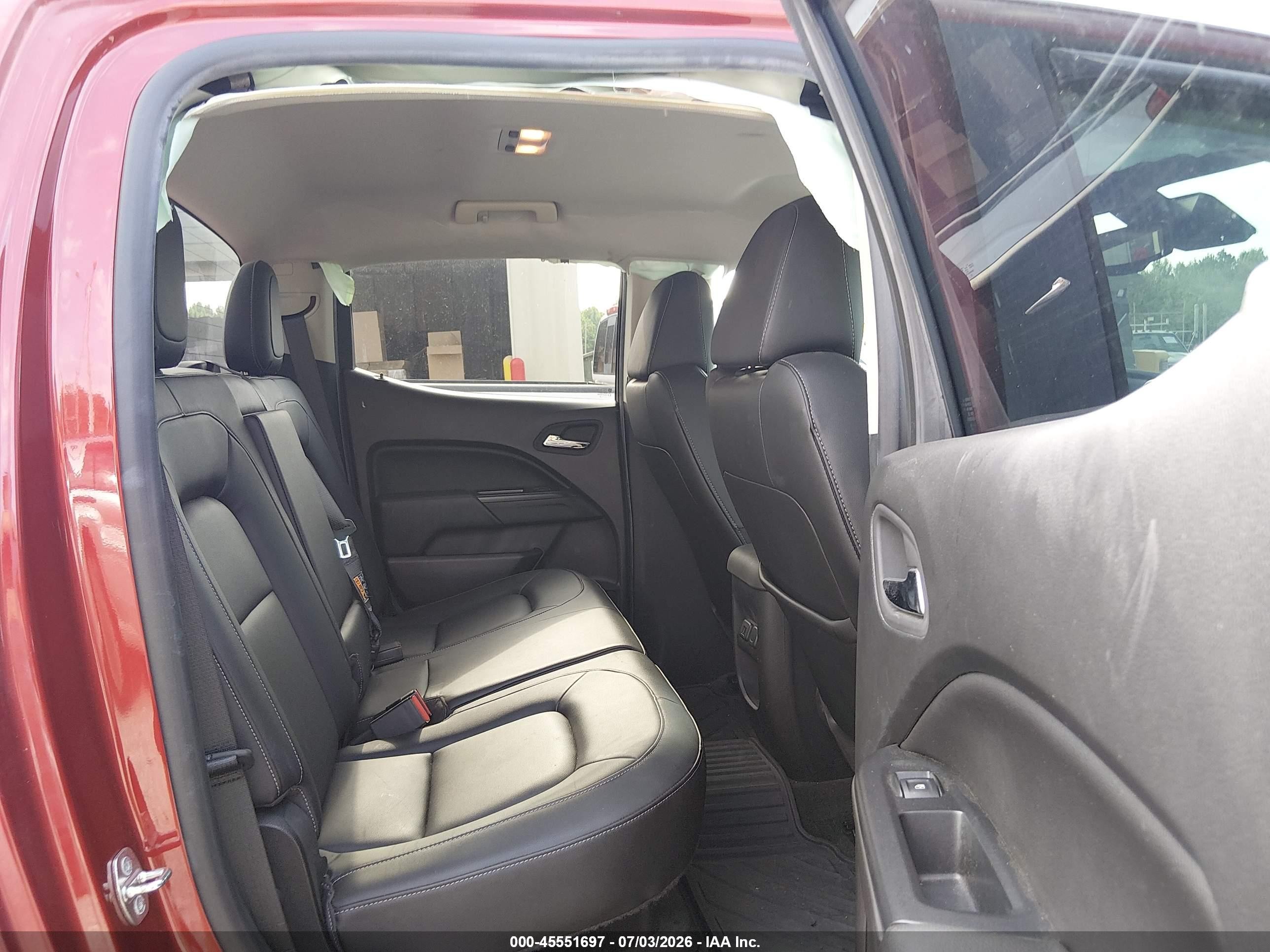 2015 Chevrolet Colorado Lt Red vin: 1GCGTBE39F1197368