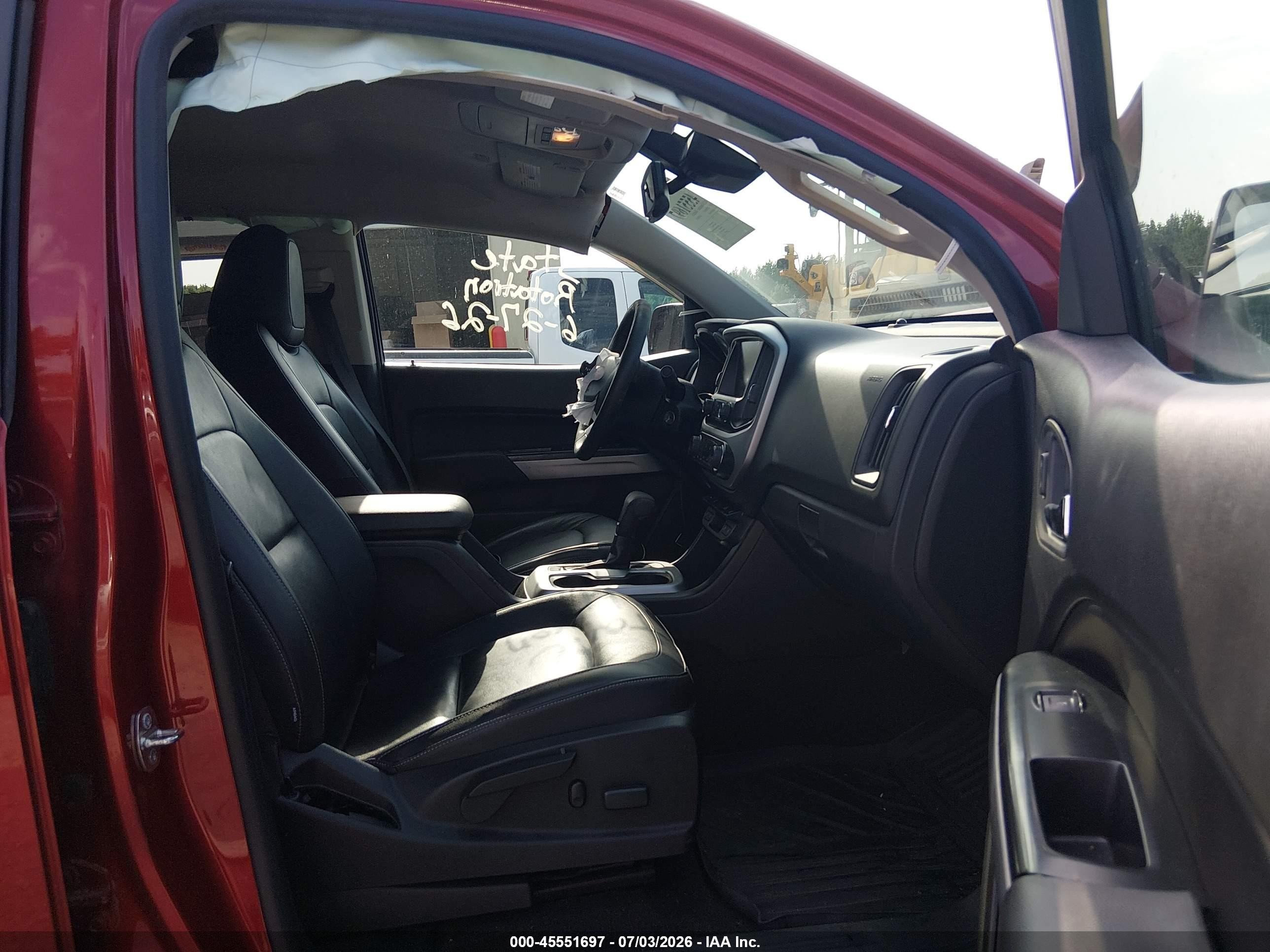2015 Chevrolet Colorado Lt Red vin: 1GCGTBE39F1197368