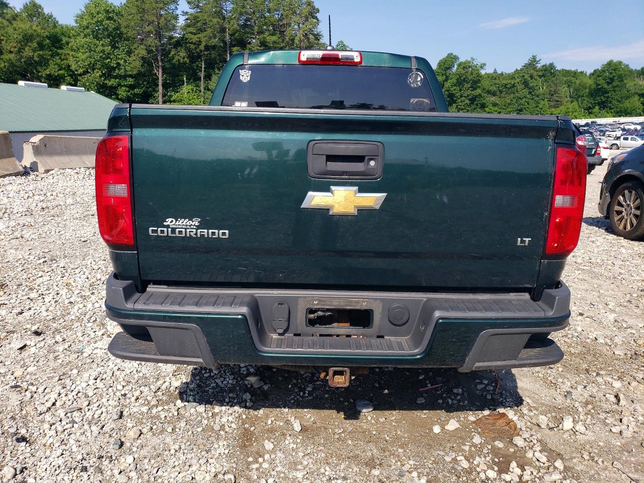 2015 Chevrolet Colorado Lt Green vin: 1GCGTBE3XF1147370