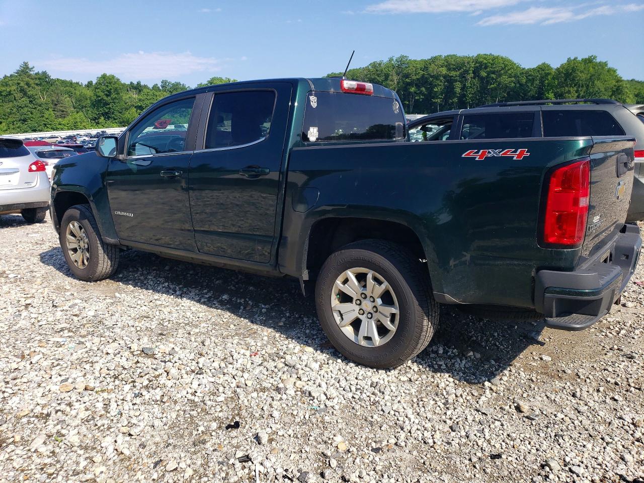 2015 Chevrolet Colorado Lt Green vin: 1GCGTBE3XF1147370