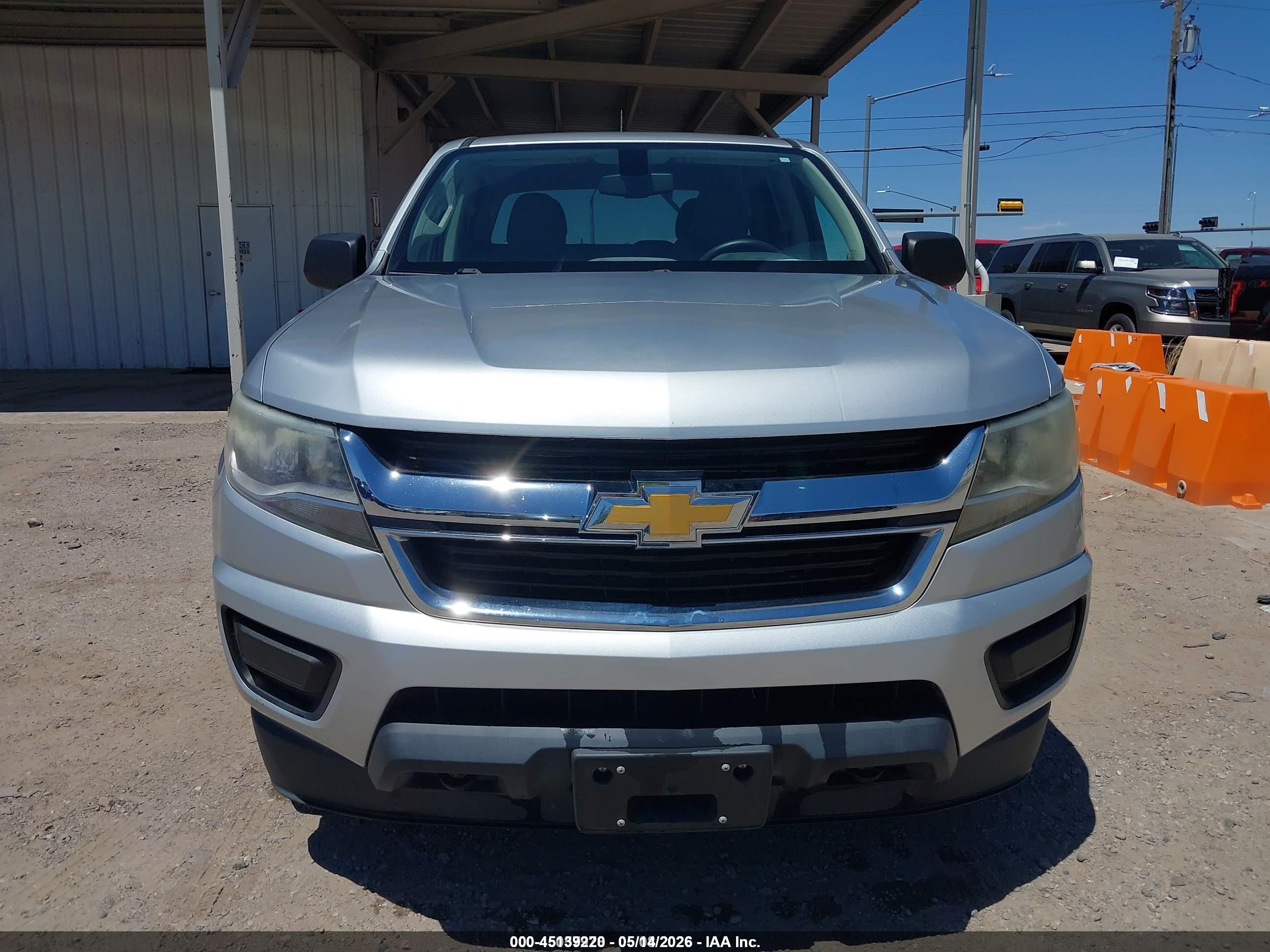 2016 Chevrolet Colorado Wt Silver vin: 1GCGTBE3XG1265680