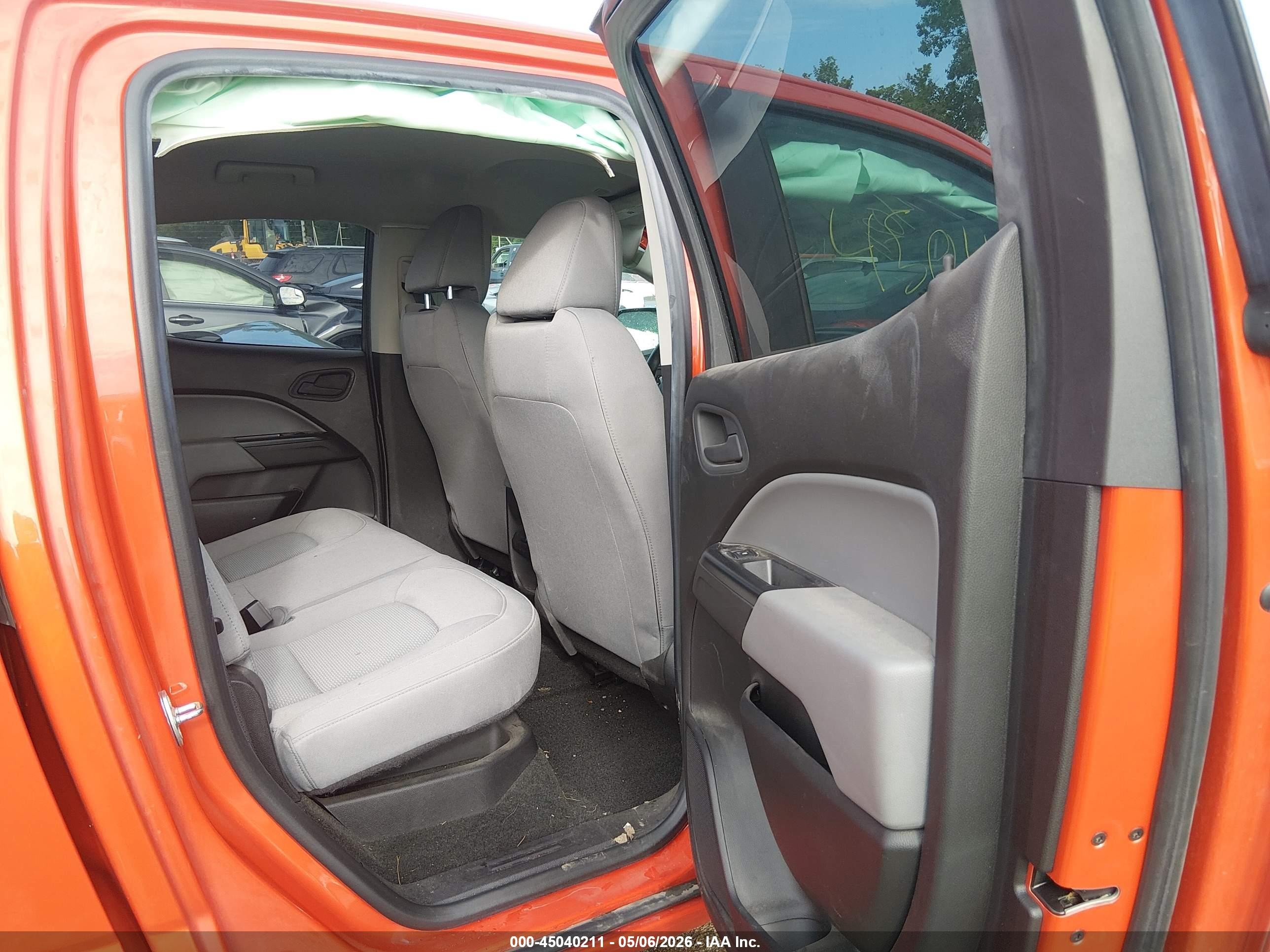 2016 Chevrolet Colorado Wt Orange vin: 1GCGTBE3XG1286593