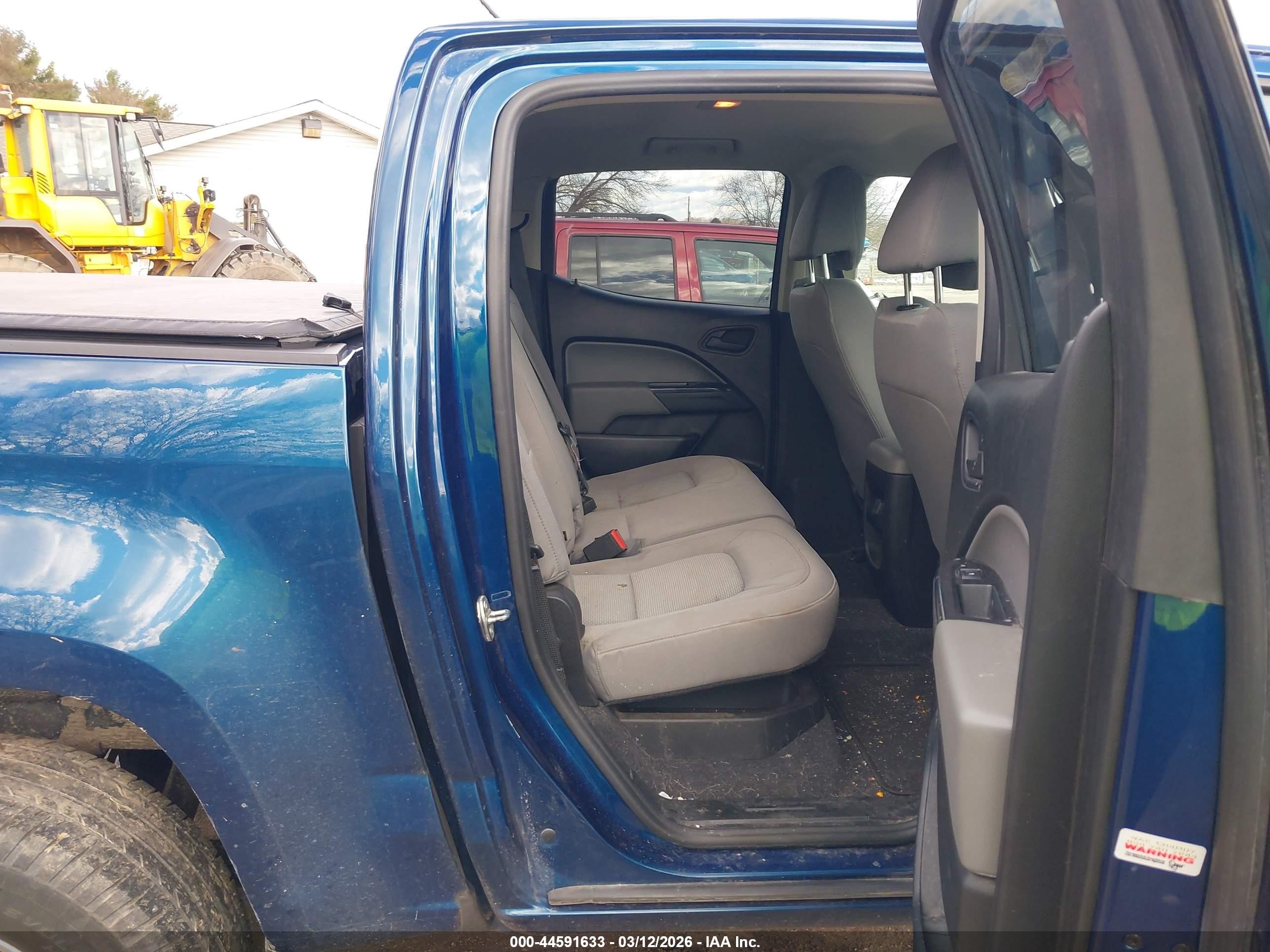 2019 Chevrolet Colorado Wt Blue vin: 1GCGTBEN1K1132655
