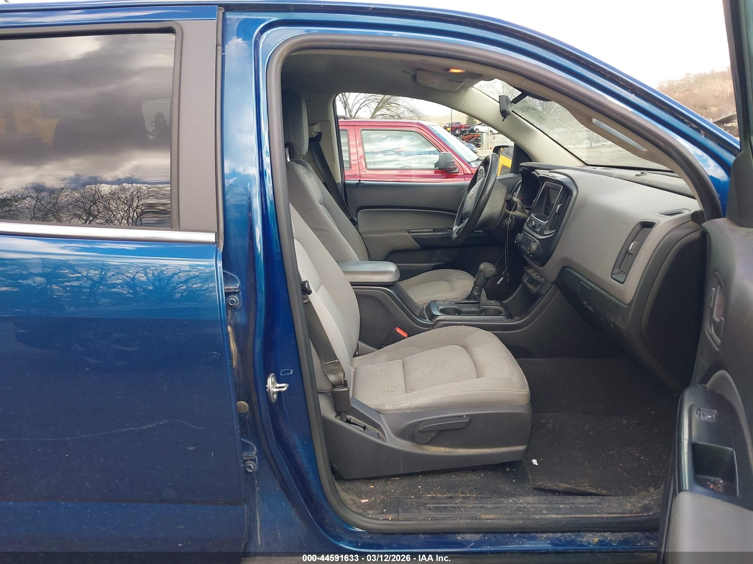 2019 Chevrolet Colorado Wt Blue vin: 1GCGTBEN1K1132655