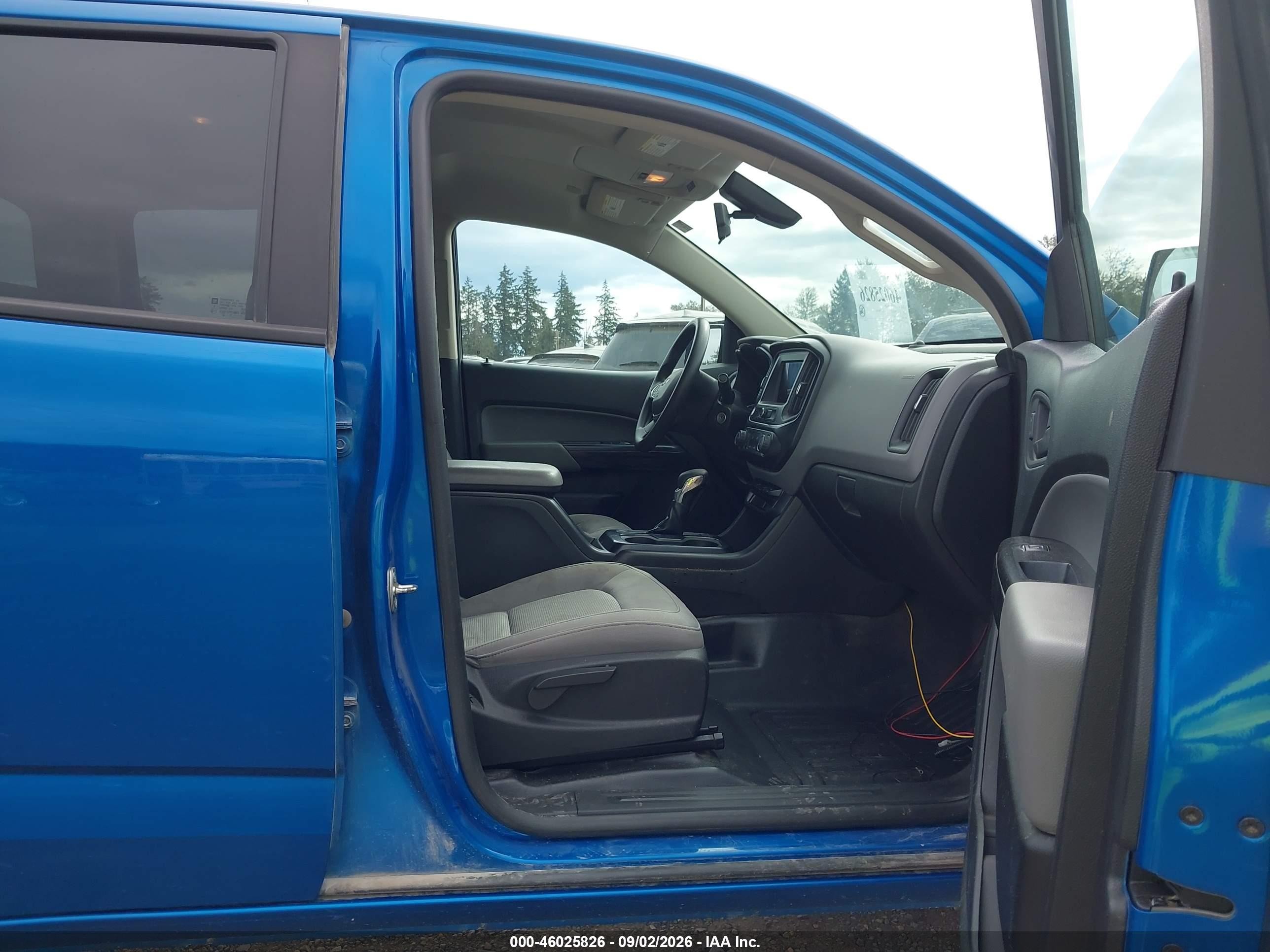 2022 Chevrolet Colorado 4wd  Short Box Wt Blue vin: 1GCGTBEN4N1118477