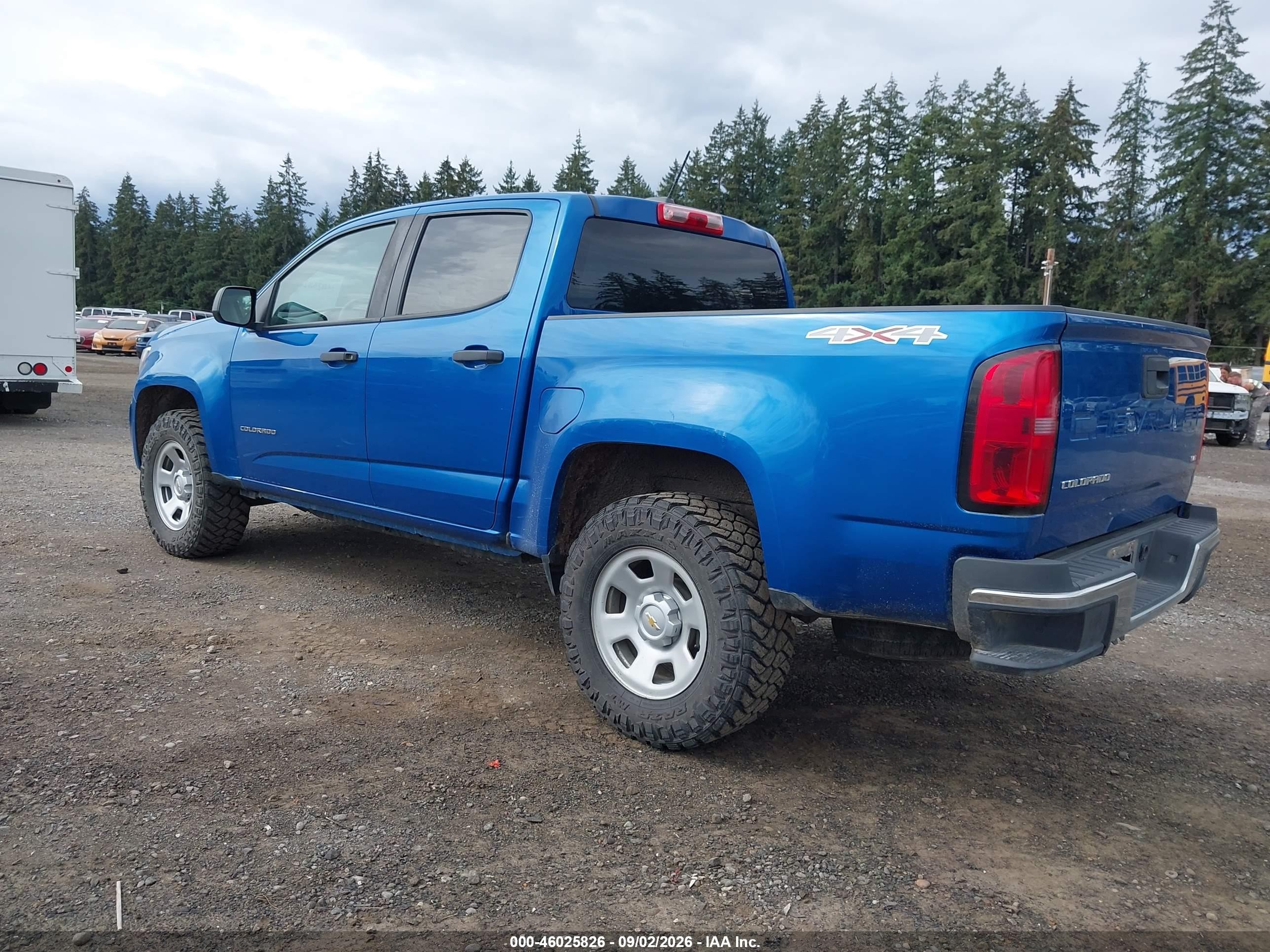 2022 Chevrolet Colorado 4wd  Short Box Wt Blue vin: 1GCGTBEN4N1118477
