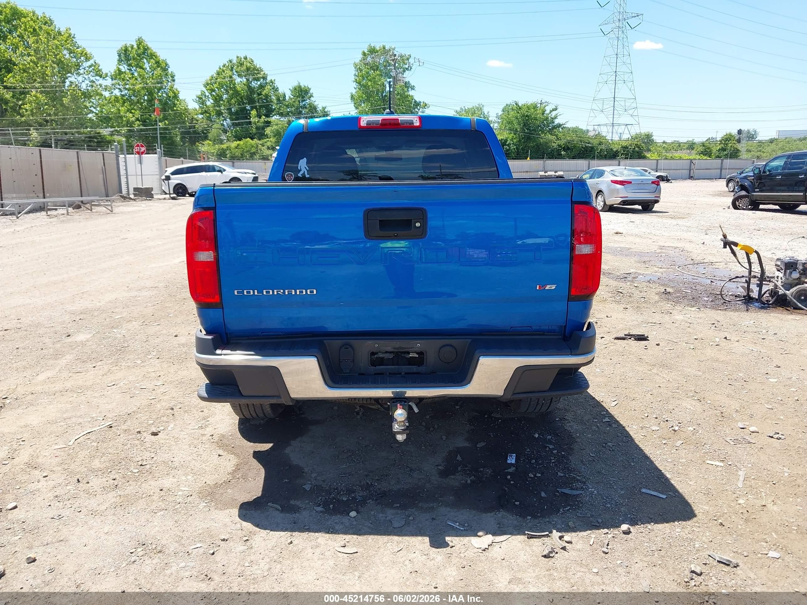 2021 Chevrolet Colorado 4wd  Short Box Wt Blue vin: 1GCGTBEN5M1236584