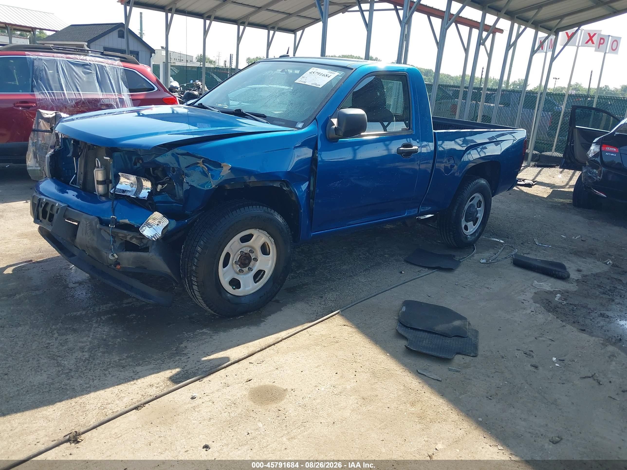 2012 Chevrolet Colorado Work Truck Синий vin: 1GCGTBF99C8136513