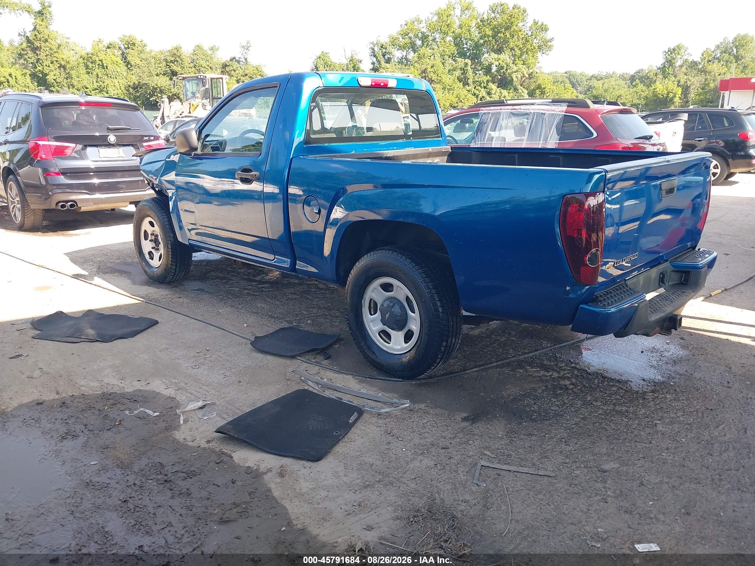 2012 Chevrolet Colorado Work Truck Синий vin: 1GCGTBF99C8136513