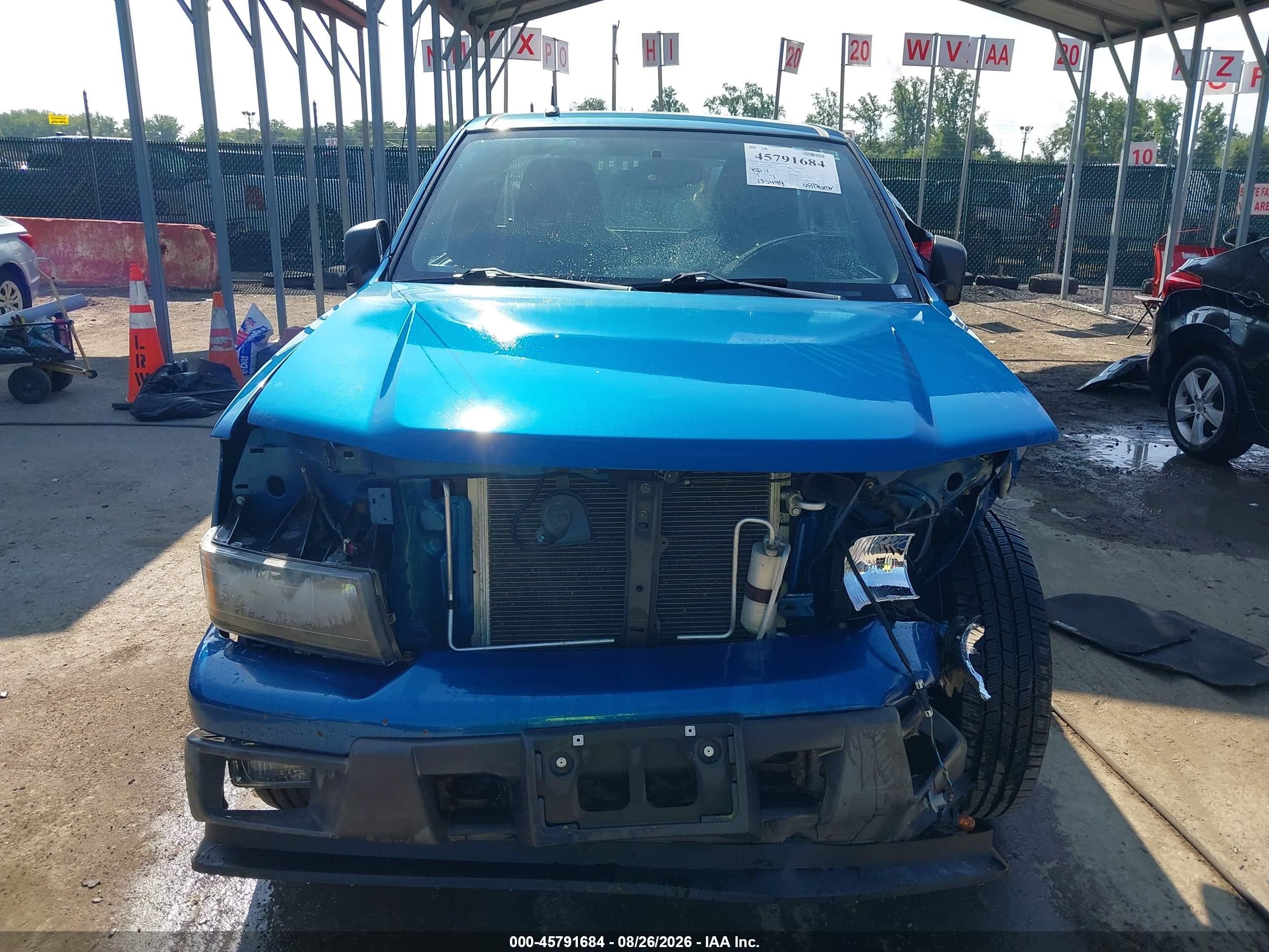 2012 Chevrolet Colorado Work Truck Синий vin: 1GCGTBF99C8136513
