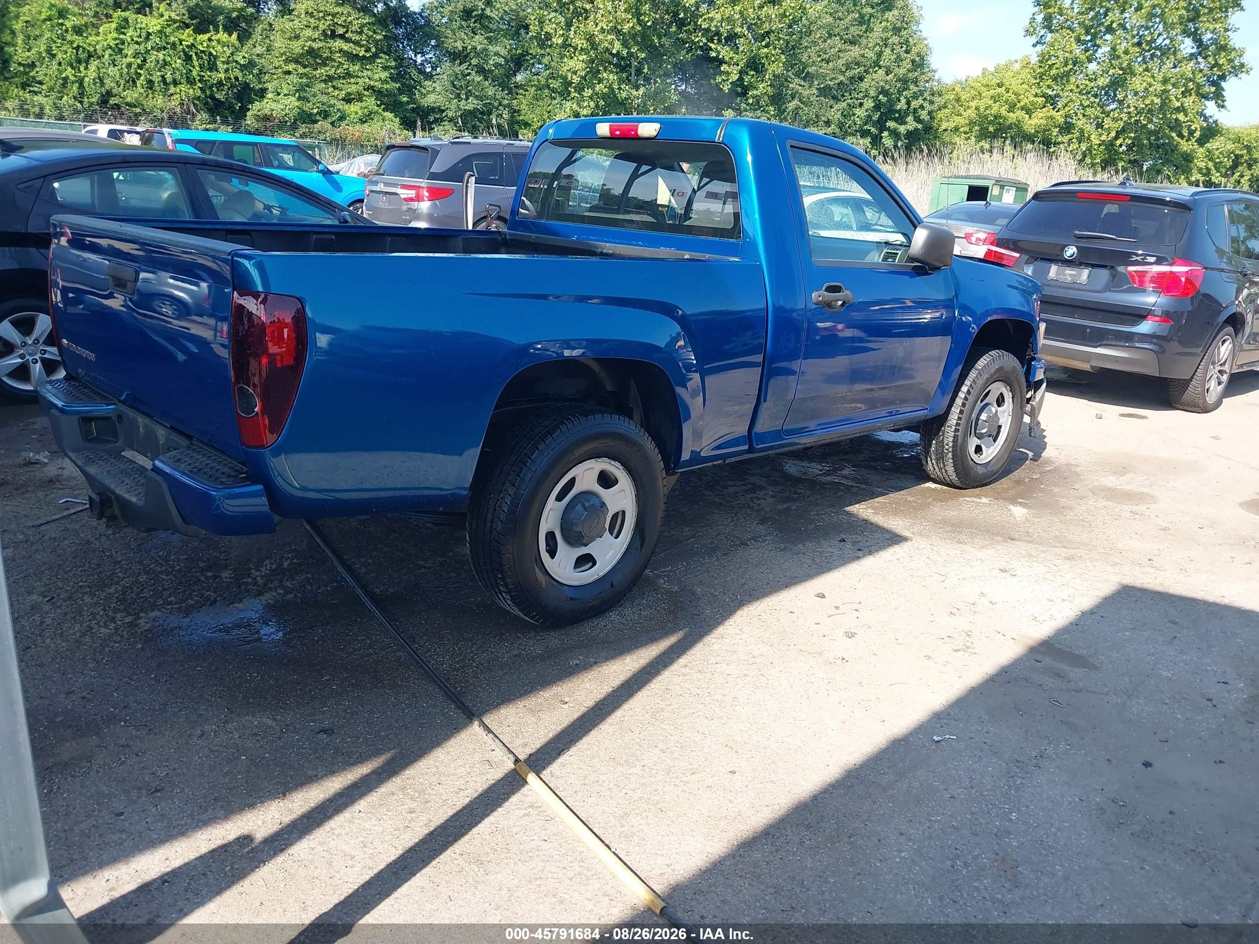 2012 Chevrolet Colorado Work Truck Синий vin: 1GCGTBF99C8136513