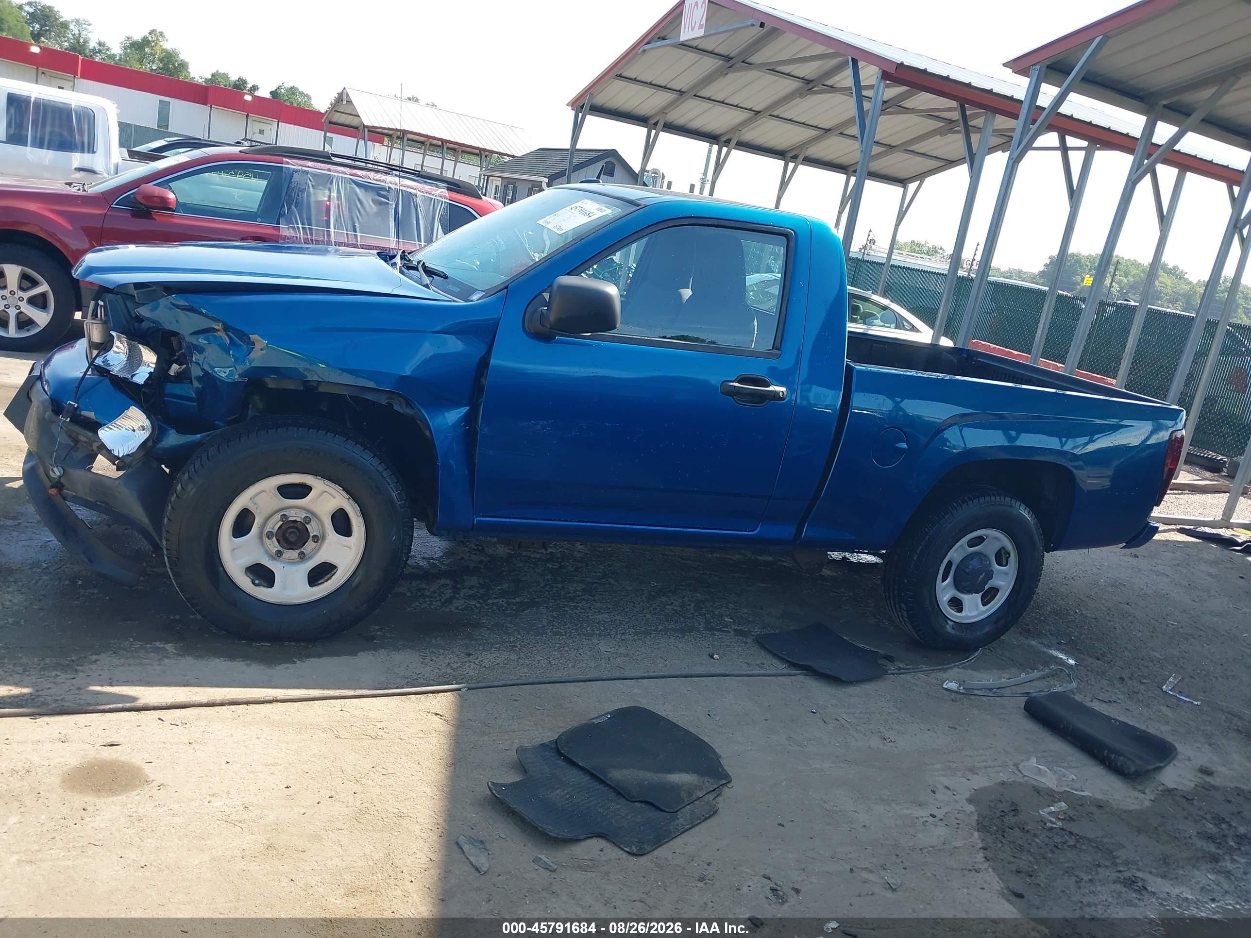 2012 Chevrolet Colorado Work Truck Синий vin: 1GCGTBF99C8136513