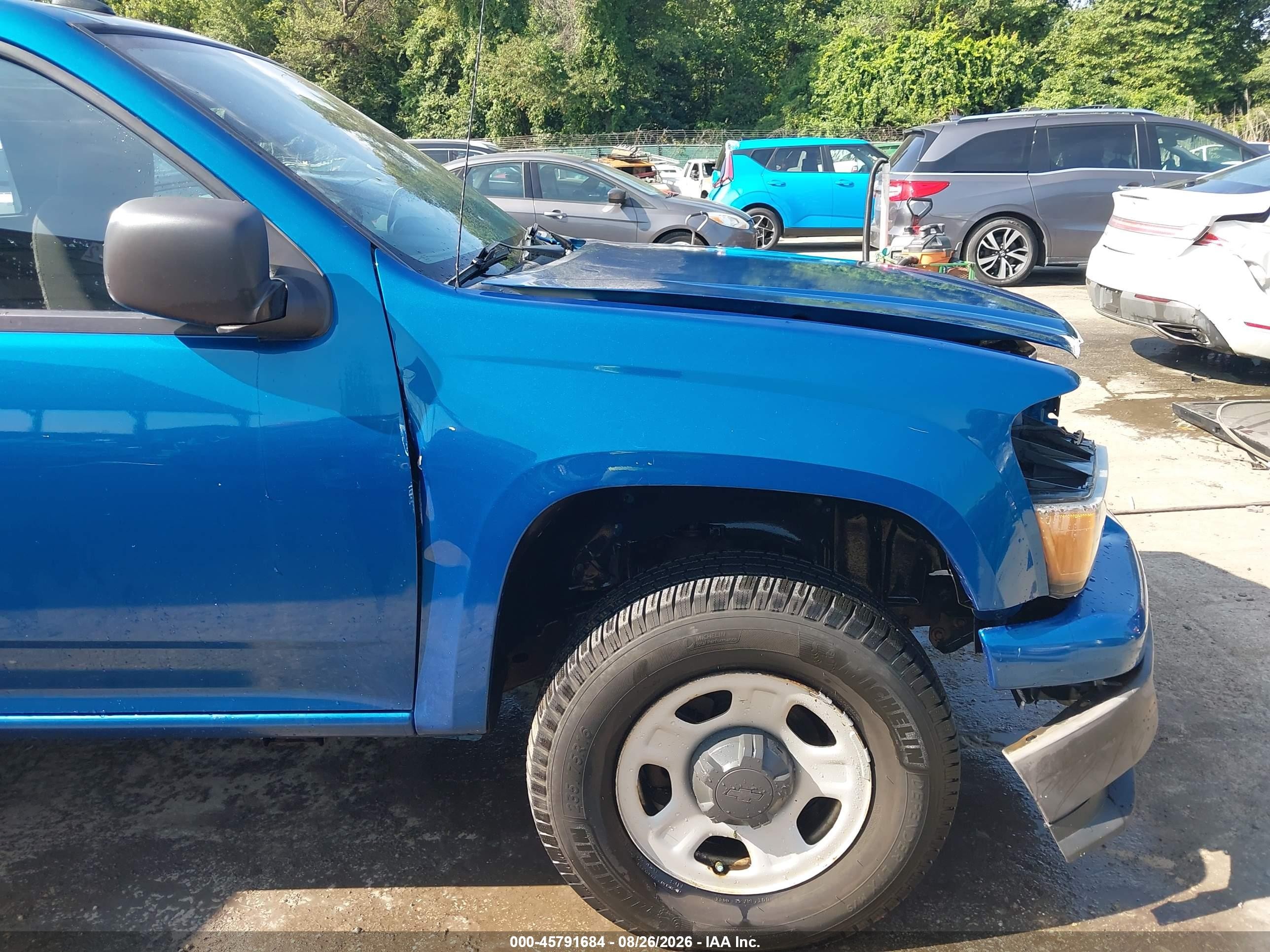 2012 Chevrolet Colorado Work Truck Синий vin: 1GCGTBF99C8136513