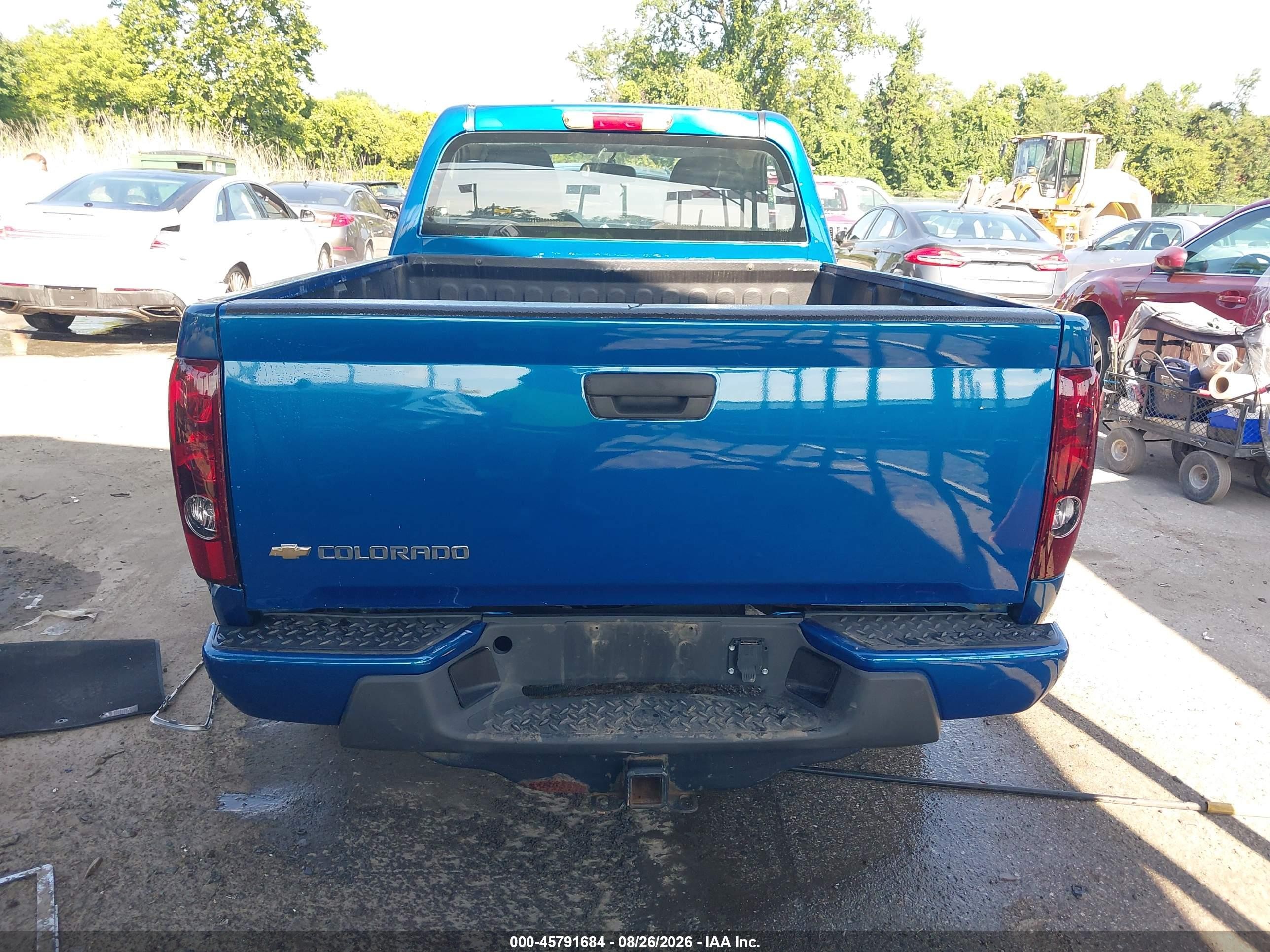2012 Chevrolet Colorado Work Truck Синий vin: 1GCGTBF99C8136513