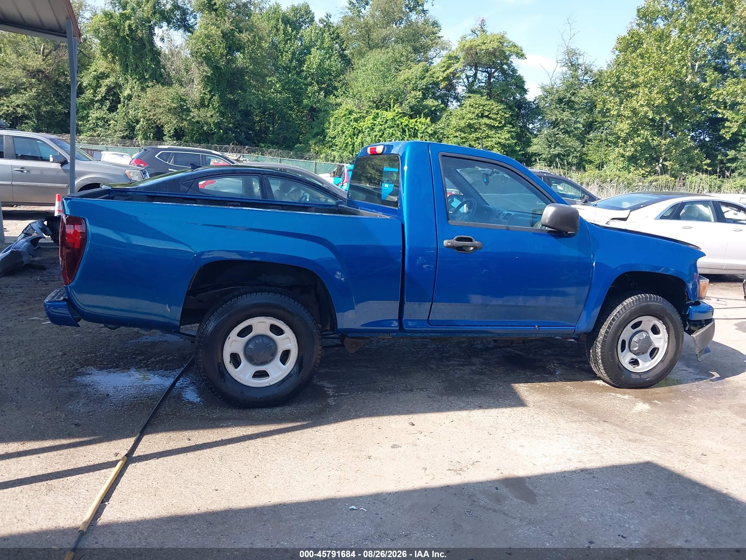 2012 Chevrolet Colorado Work Truck Синий vin: 1GCGTBF99C8136513