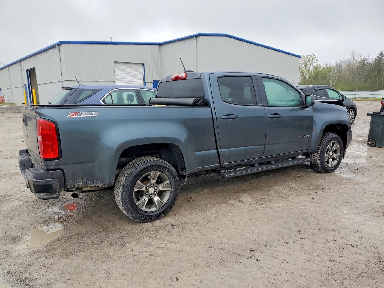 2015 Chevrolet Colorado Z71 Blue vin: 1GCGTCE31F1202598