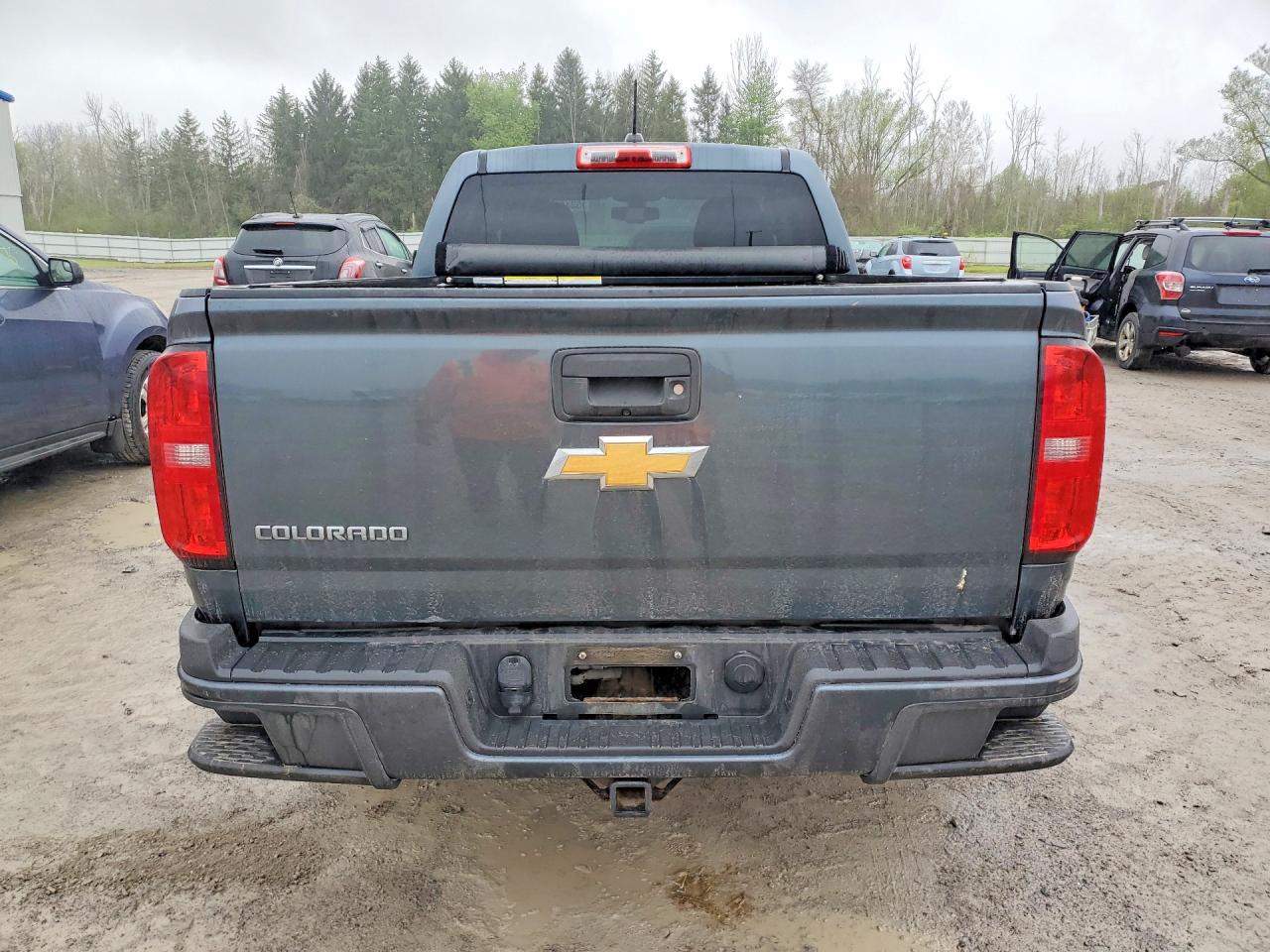 2015 Chevrolet Colorado Z71 Blue vin: 1GCGTCE31F1202598