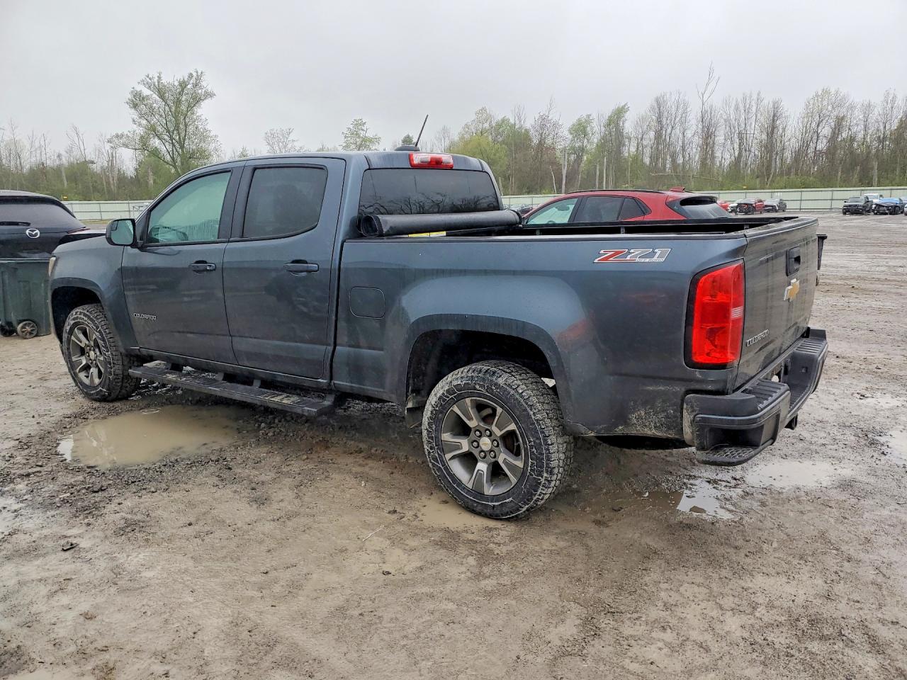 2015 Chevrolet Colorado Z71 Blue vin: 1GCGTCE31F1202598