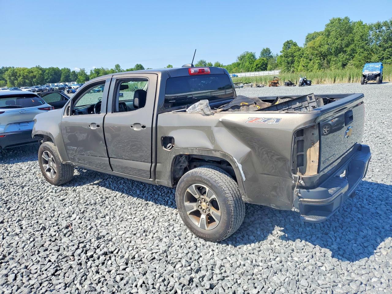 2015 Chevrolet Colorado Z71 Brown vin: 1GCGTCE32F1152553