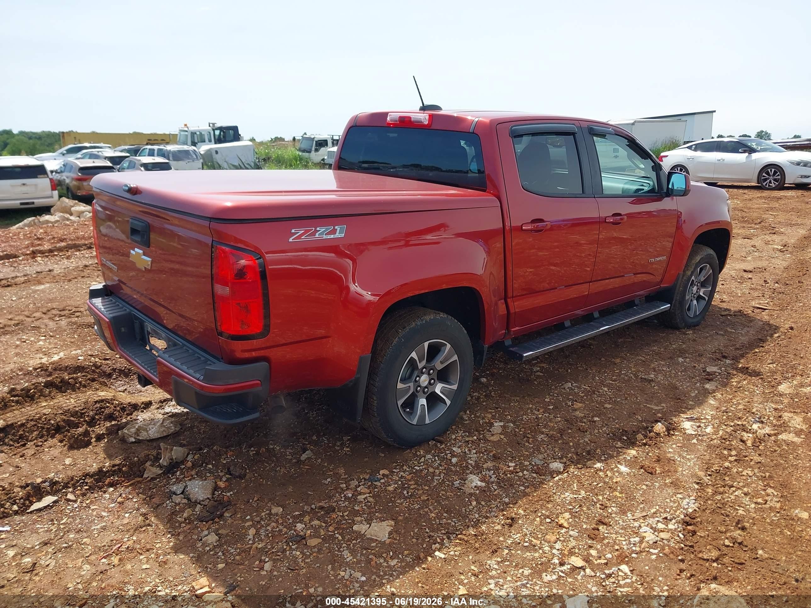 2015 Chevrolet Colorado Z71 Темно-бордовый vin: 1GCGTCE32F1215859